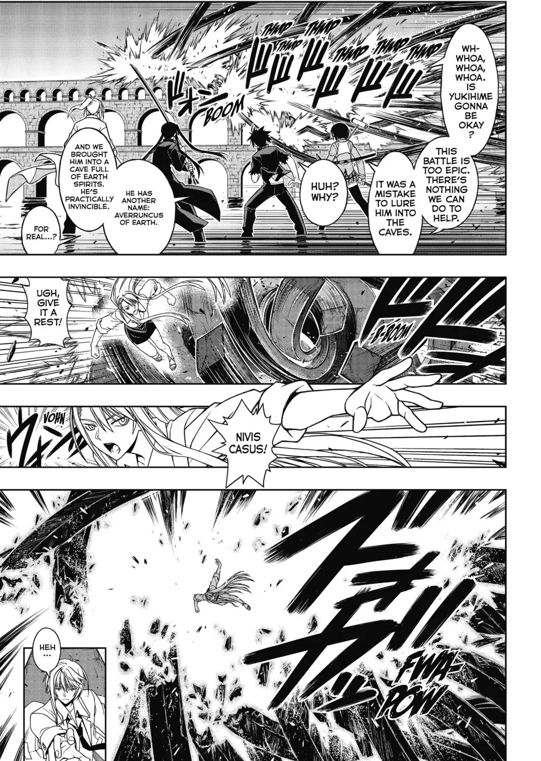 Read UQ HOLDER! chapter 41 image 12 on Lezhin