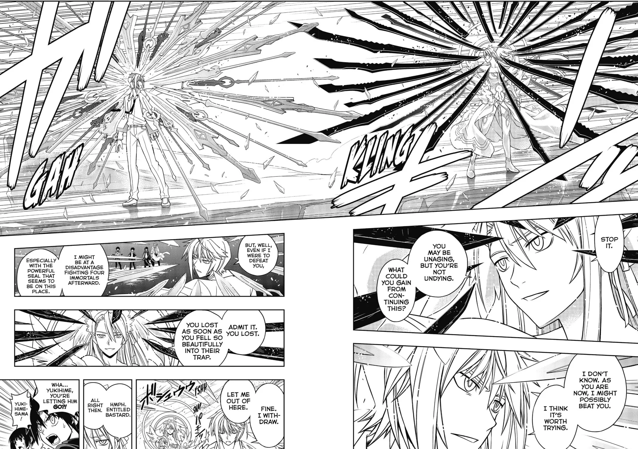 Read UQ HOLDER! chapter 41 image 26 on Lezhin