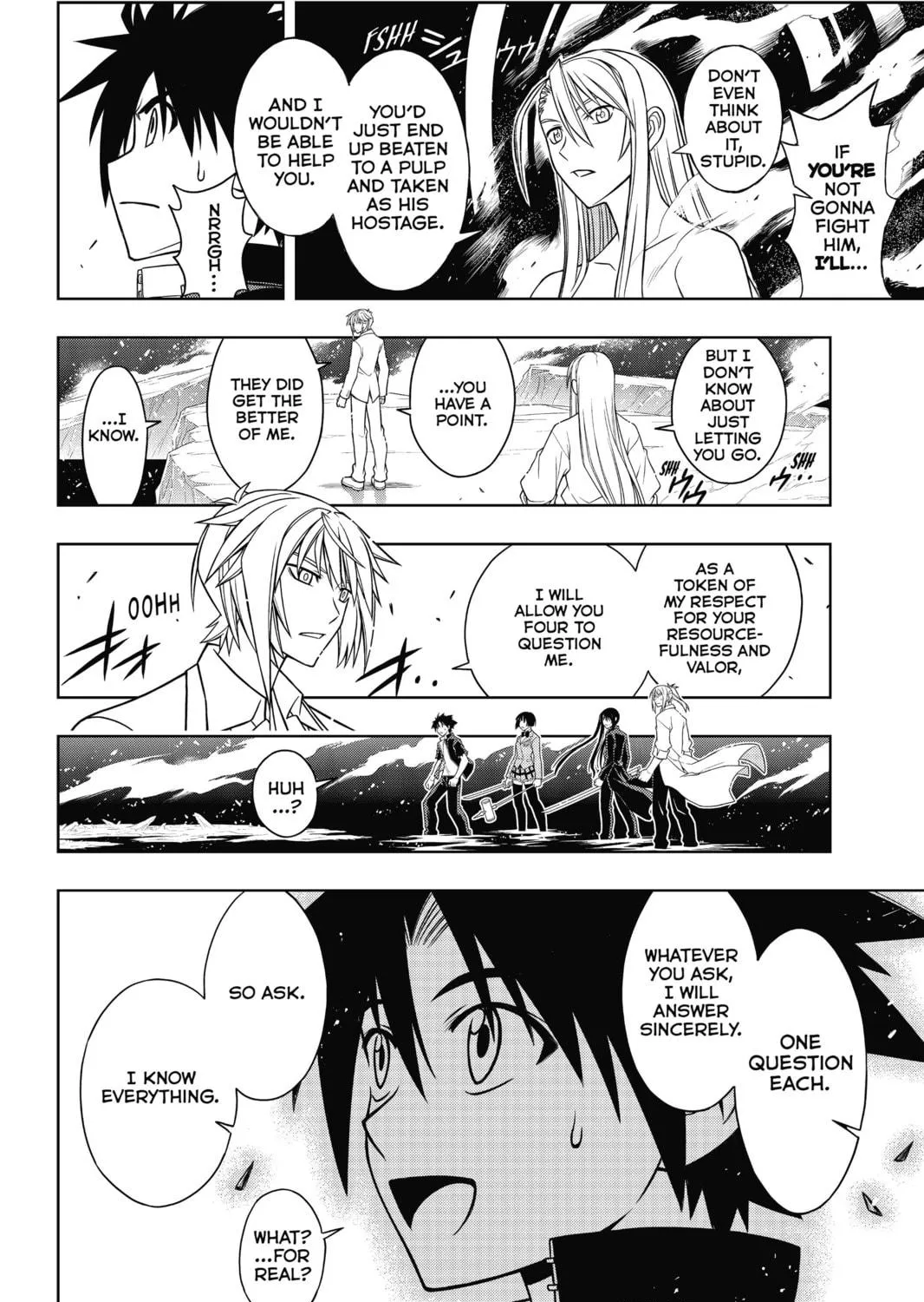 Read UQ HOLDER! chapter 41 image 28 on Lezhin