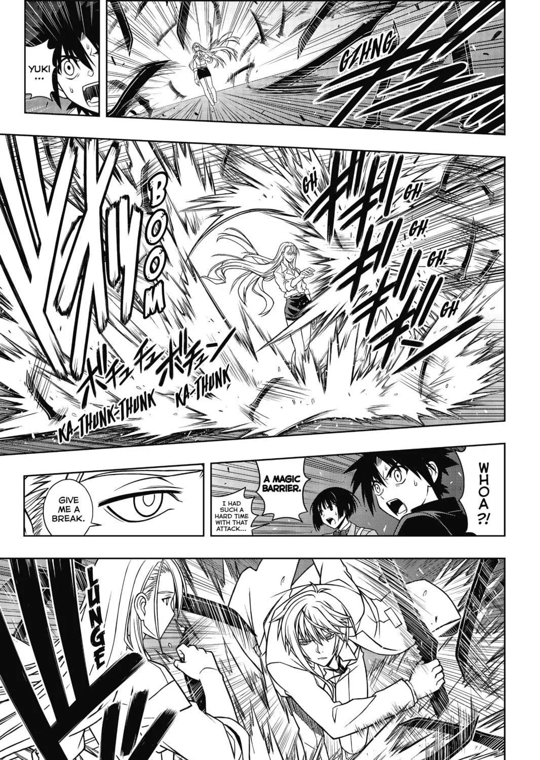 Read UQ HOLDER! chapter 41 image 4 on Lezhin