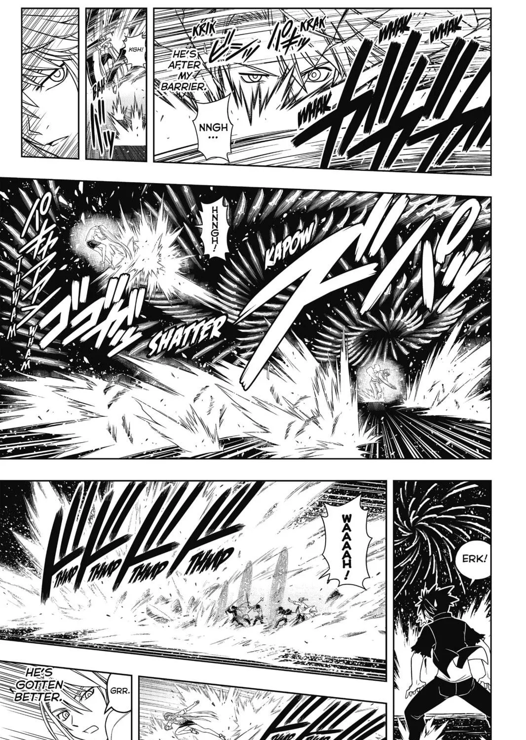 Read UQ HOLDER! chapter 41 image 8 on Lezhin