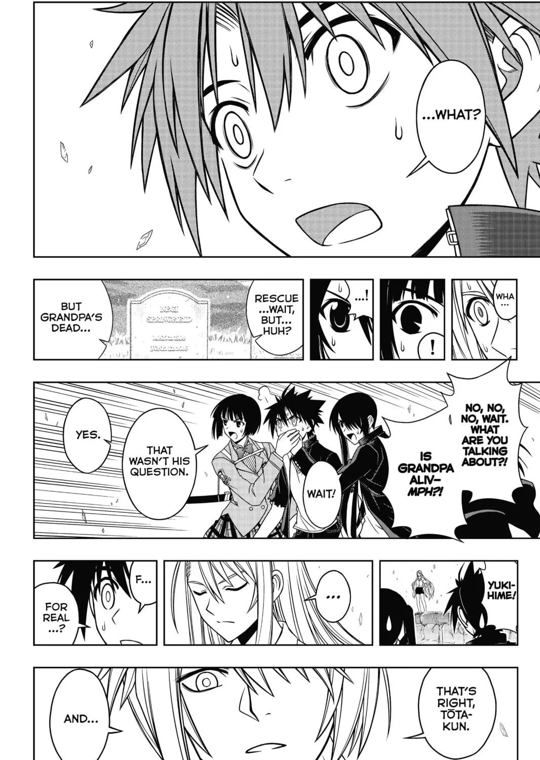 Read UQ HOLDER! chapter 42 image 10 on Lezhin