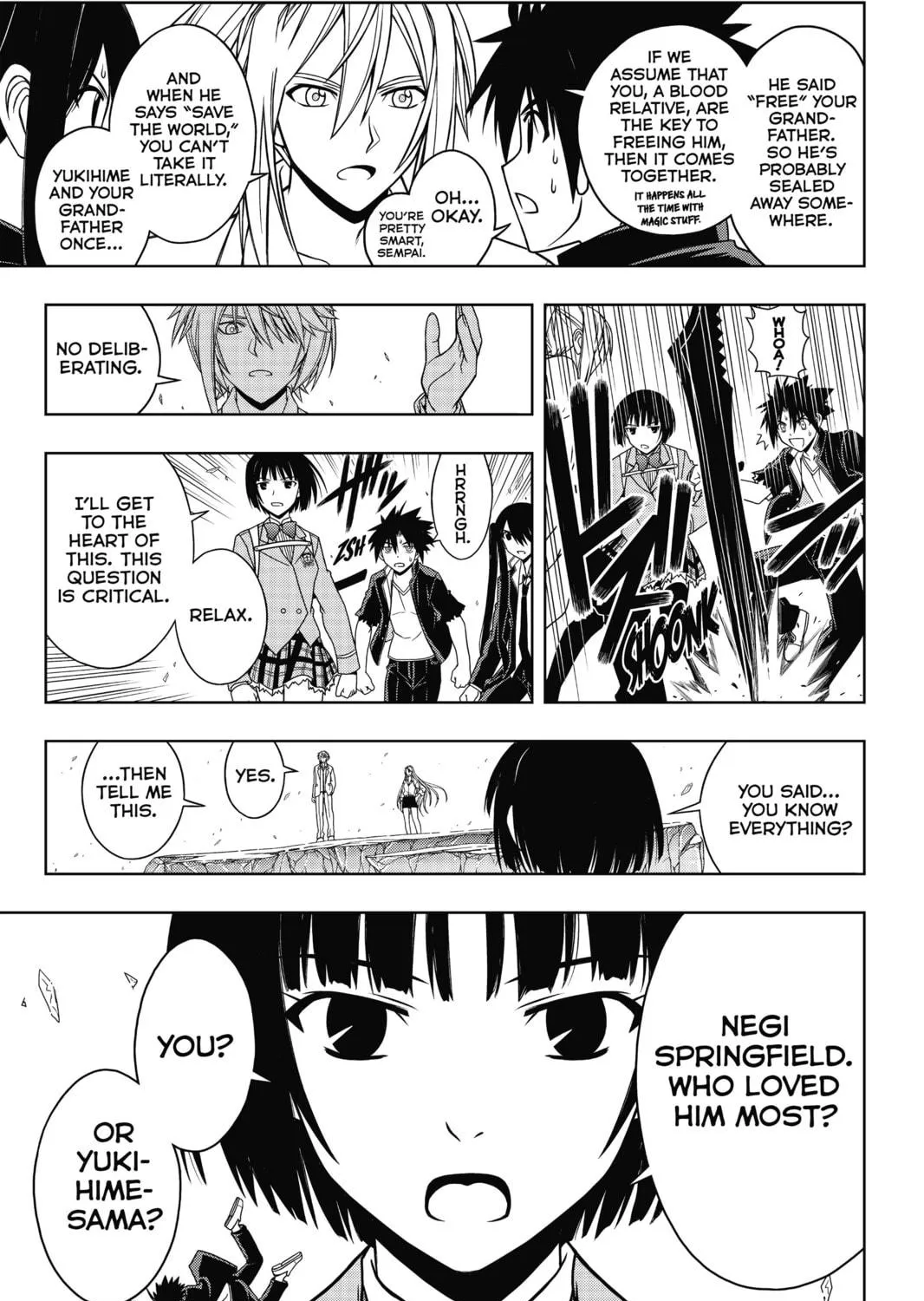 Read UQ HOLDER! chapter 42 image 16 on Lezhin