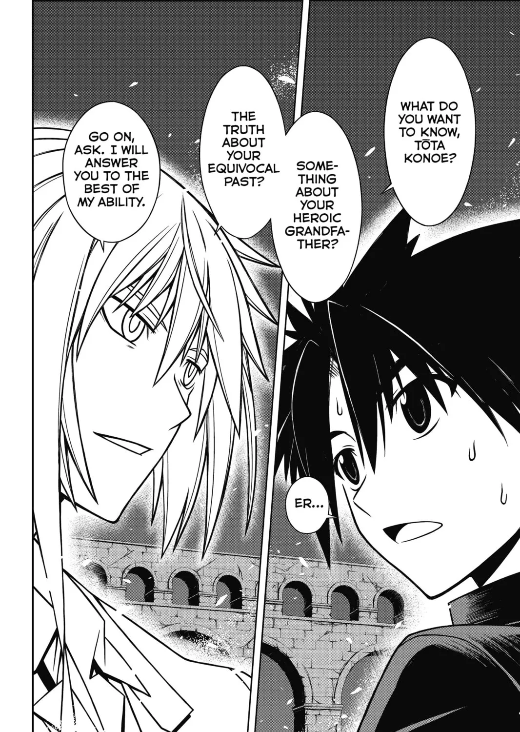 Read UQ HOLDER! chapter 42 image 2 on Lezhin