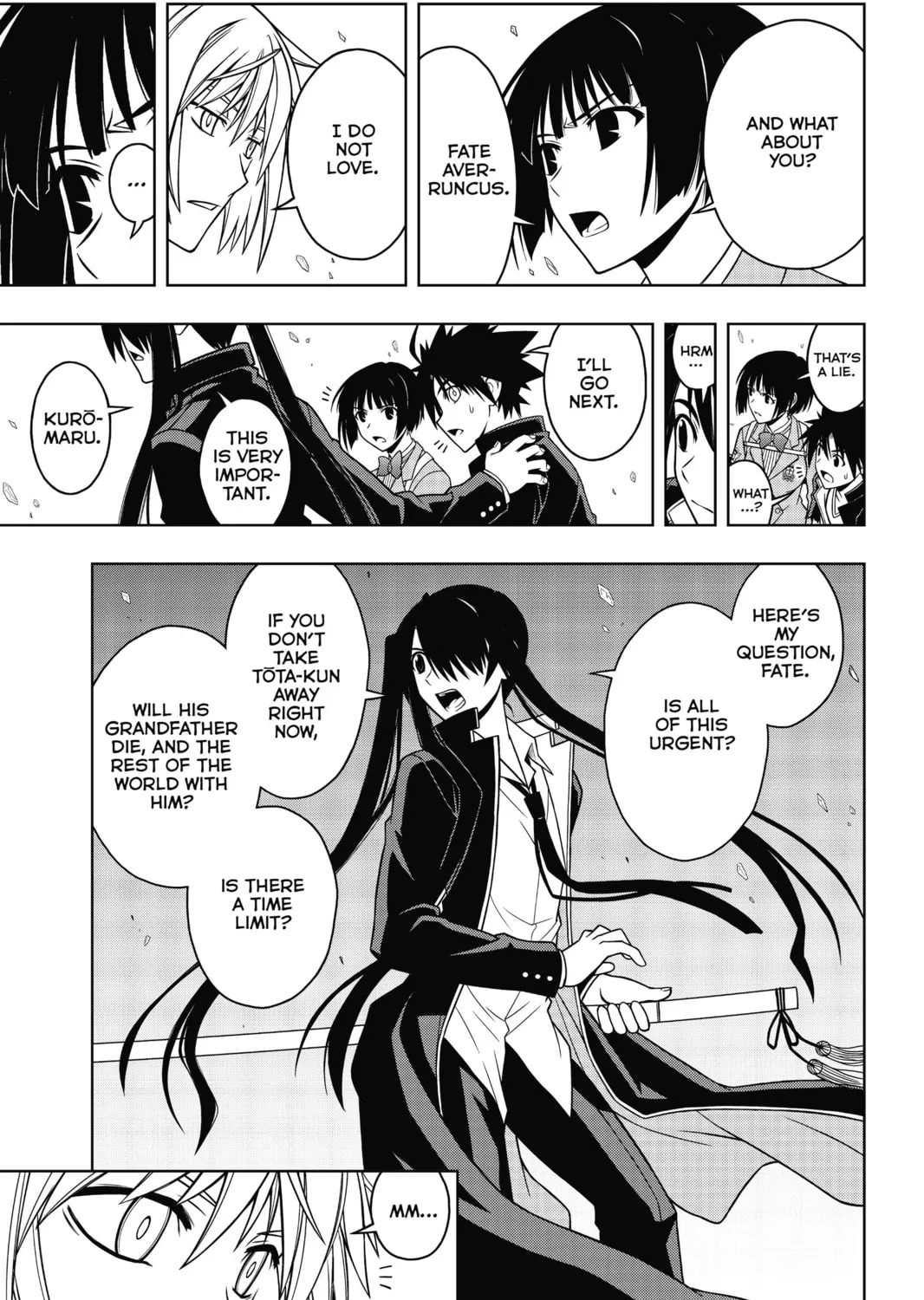 Read UQ HOLDER! chapter 42 image 20 on Lezhin
