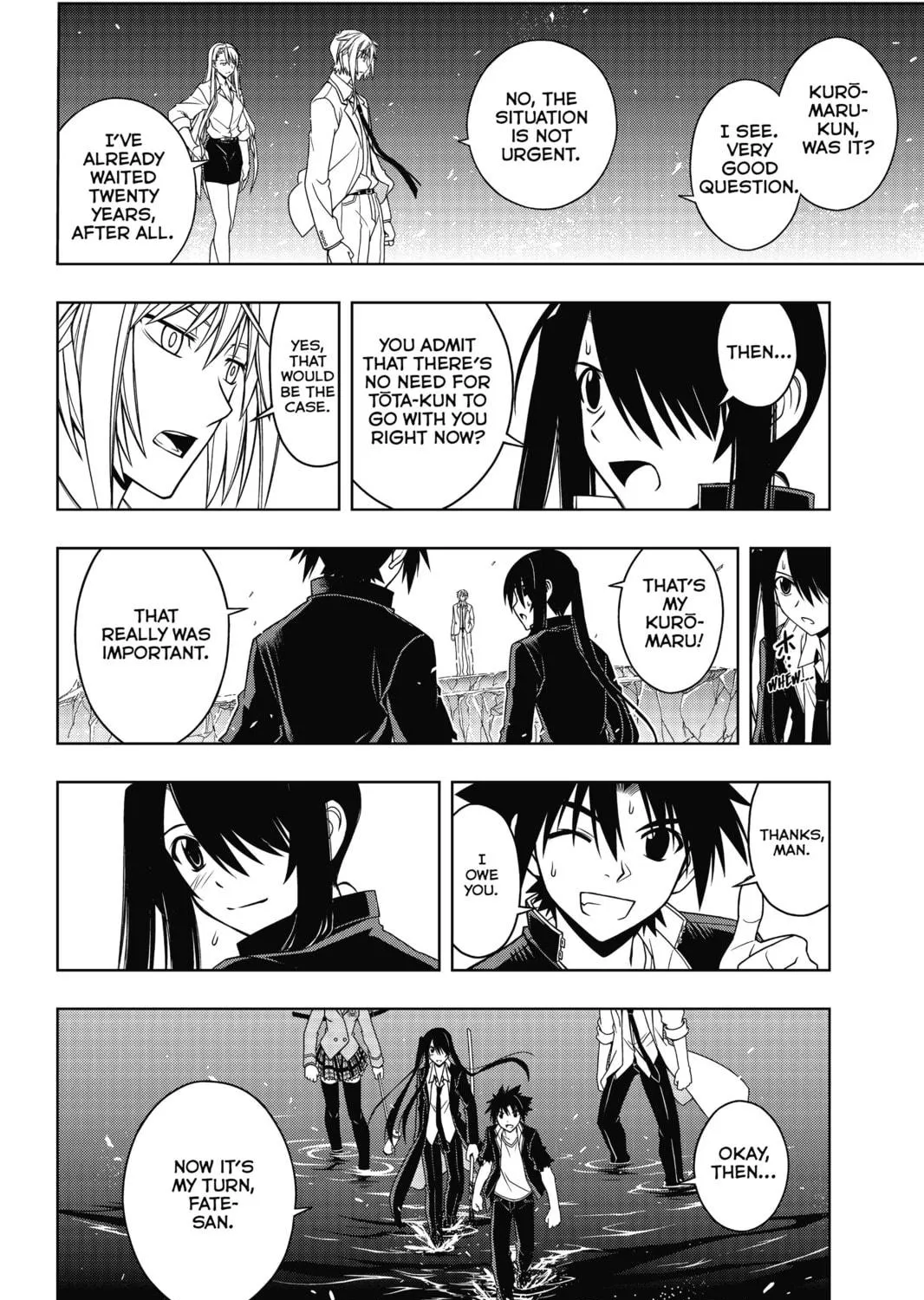 Read UQ HOLDER! chapter 42 image 22 on Lezhin