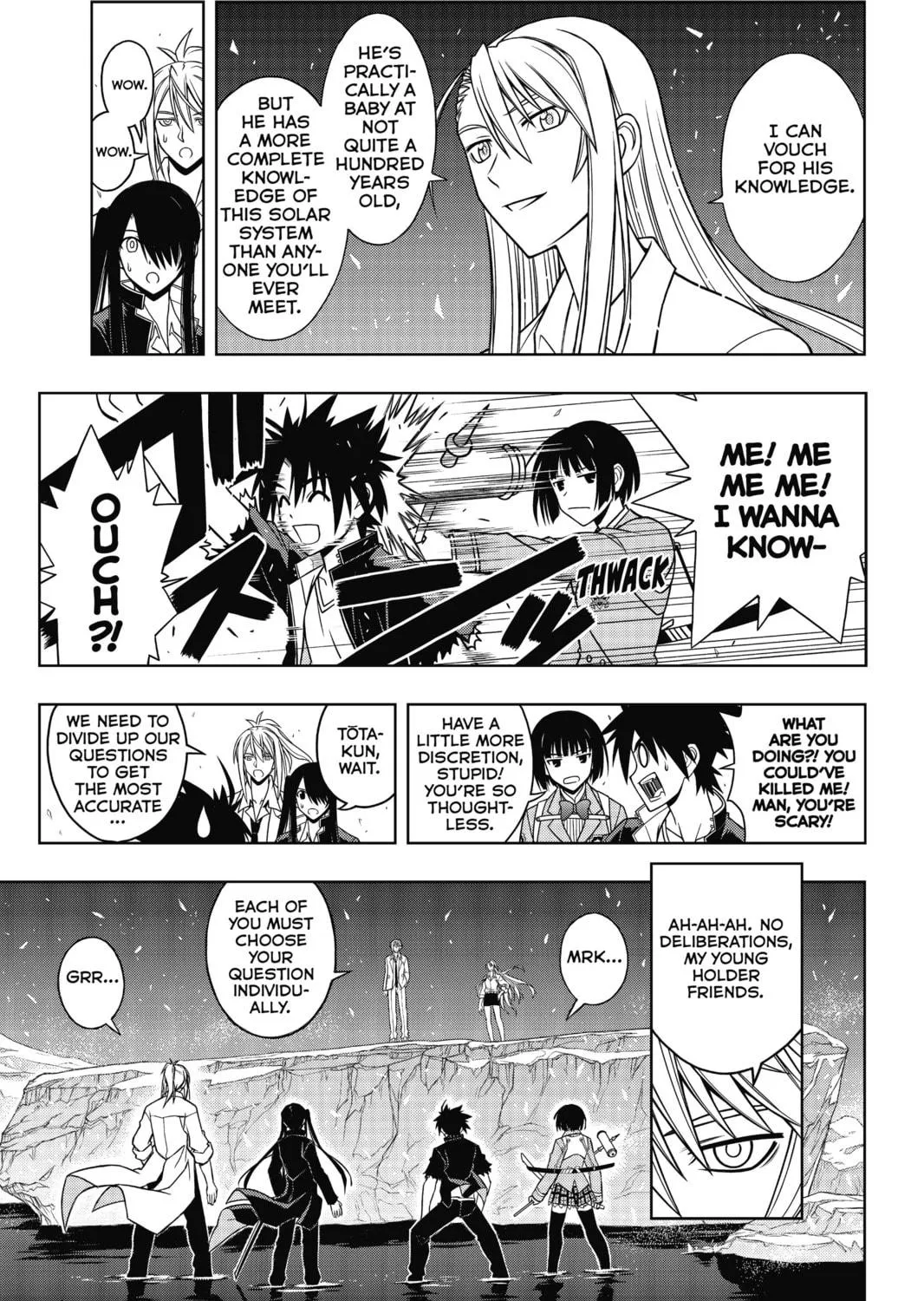 Read UQ HOLDER! chapter 42 image 4 on Lezhin
