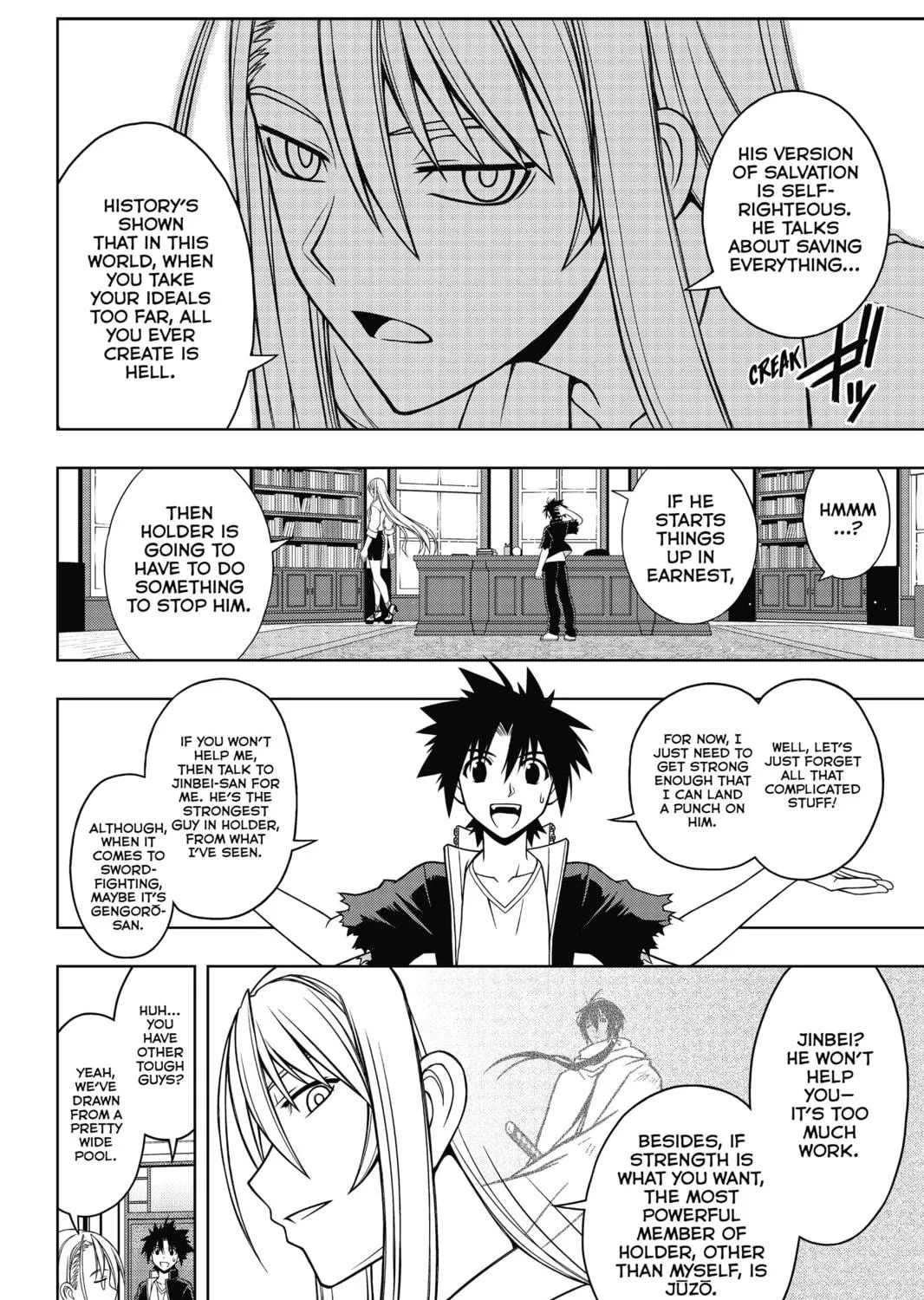 Read UQ HOLDER! chapter 43 image 10 on Lezhin