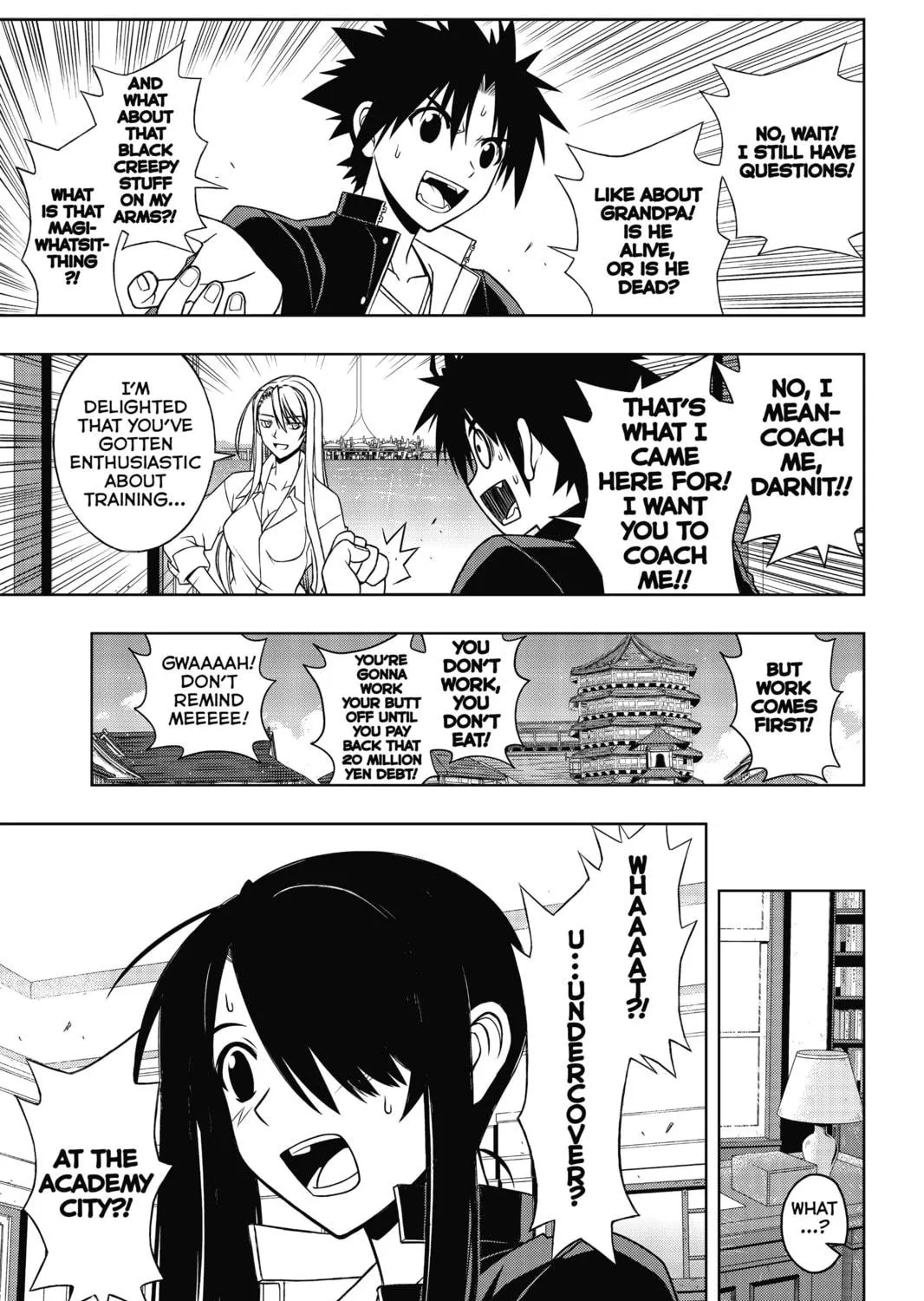 Read UQ HOLDER! chapter 43 image 16 on Lezhin