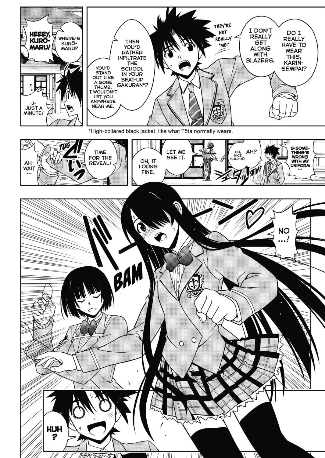 Read UQ HOLDER! chapter 43 image 22 on Lezhin