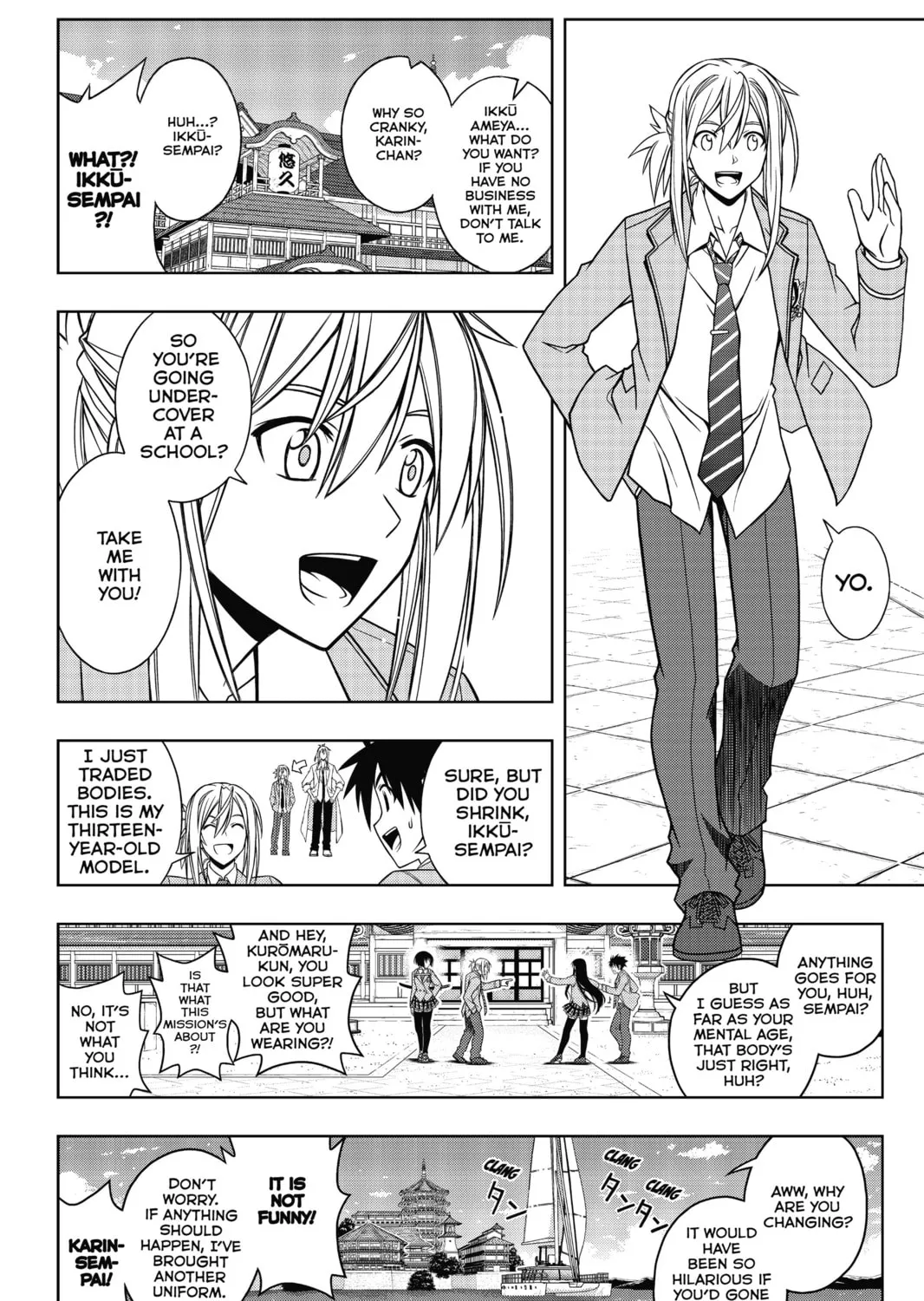 Read UQ HOLDER! chapter 43 image 26 on Lezhin