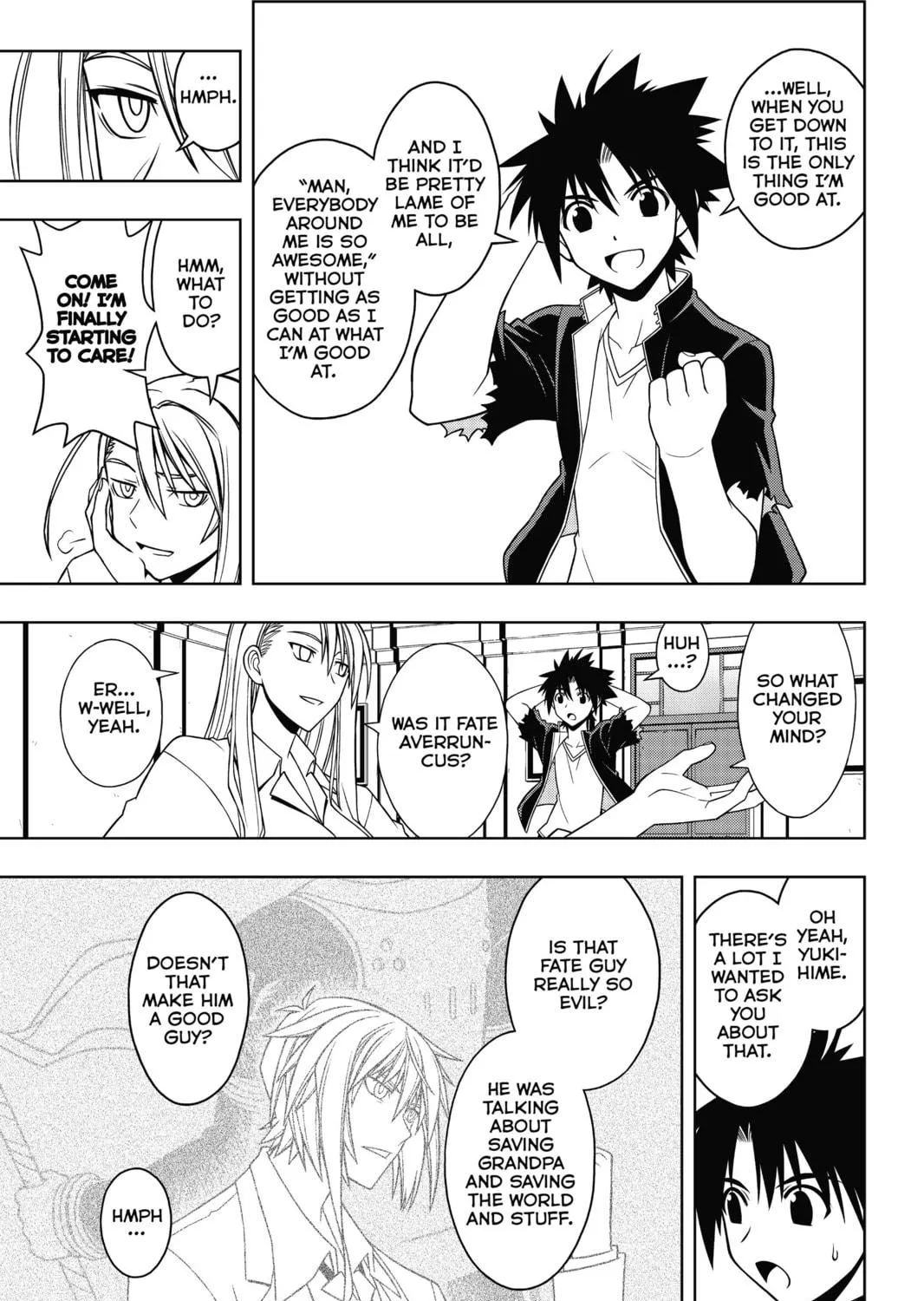 Read UQ HOLDER! chapter 43 image 8 on Lezhin