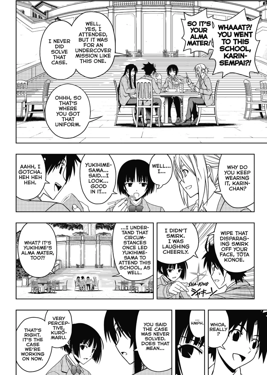 Read UQ HOLDER! chapter 44 image 12 on Lezhin
