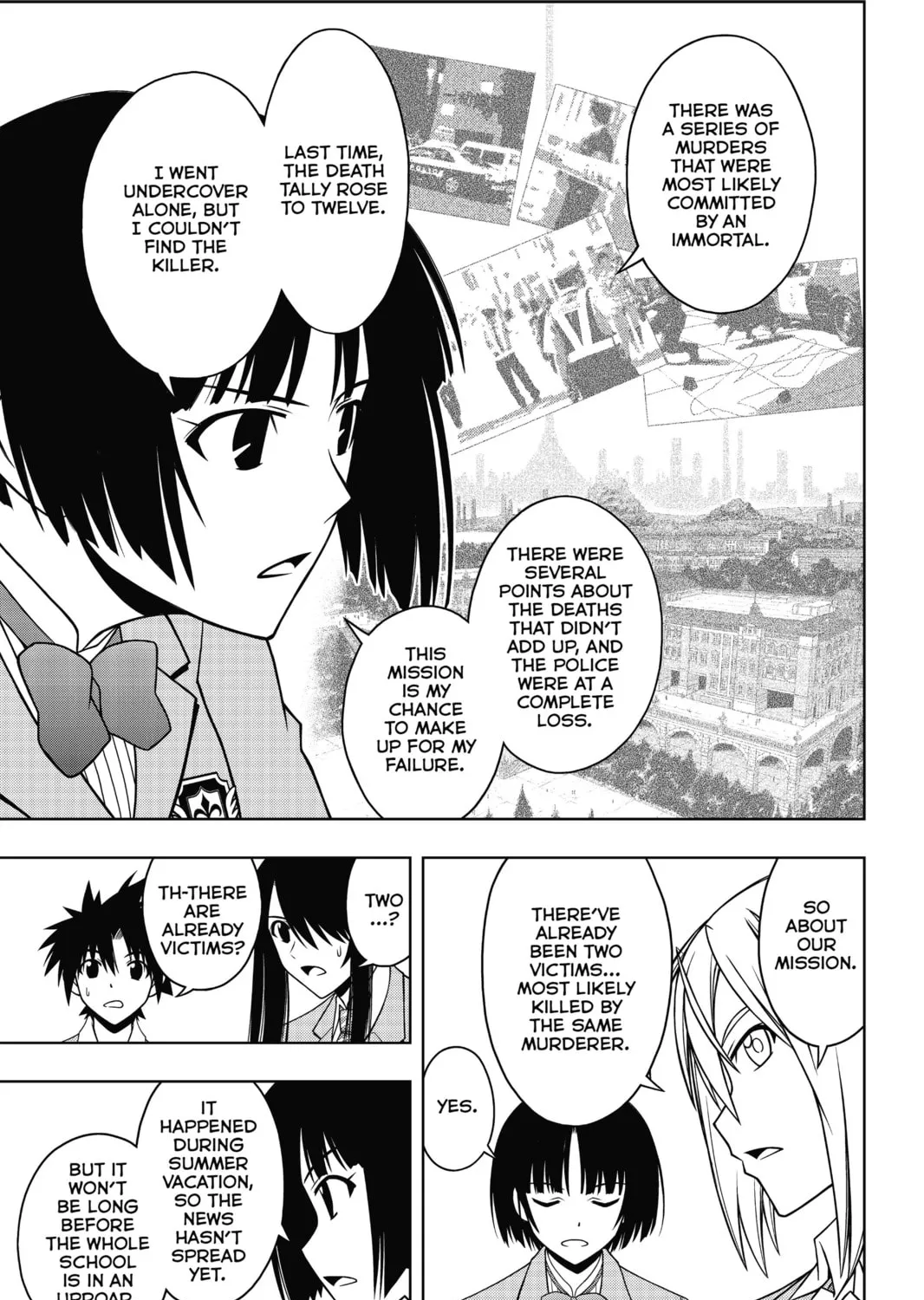 Read UQ HOLDER! chapter 44 image 14 on Lezhin