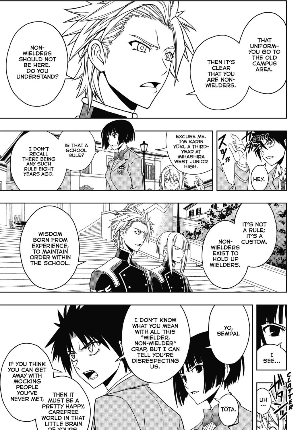 Read UQ HOLDER! chapter 44 image 18 on Lezhin