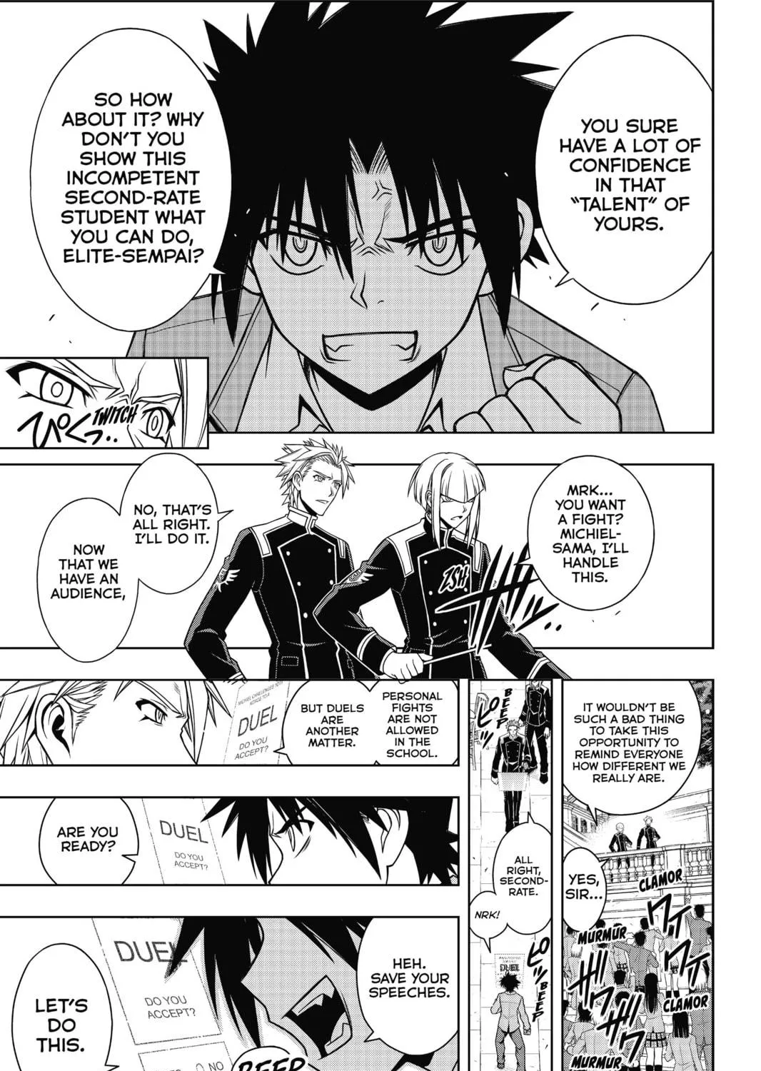 Read UQ HOLDER! chapter 44 image 22 on Lezhin