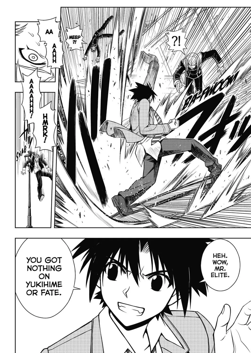 Read UQ HOLDER! chapter 44 image 28 on Lezhin