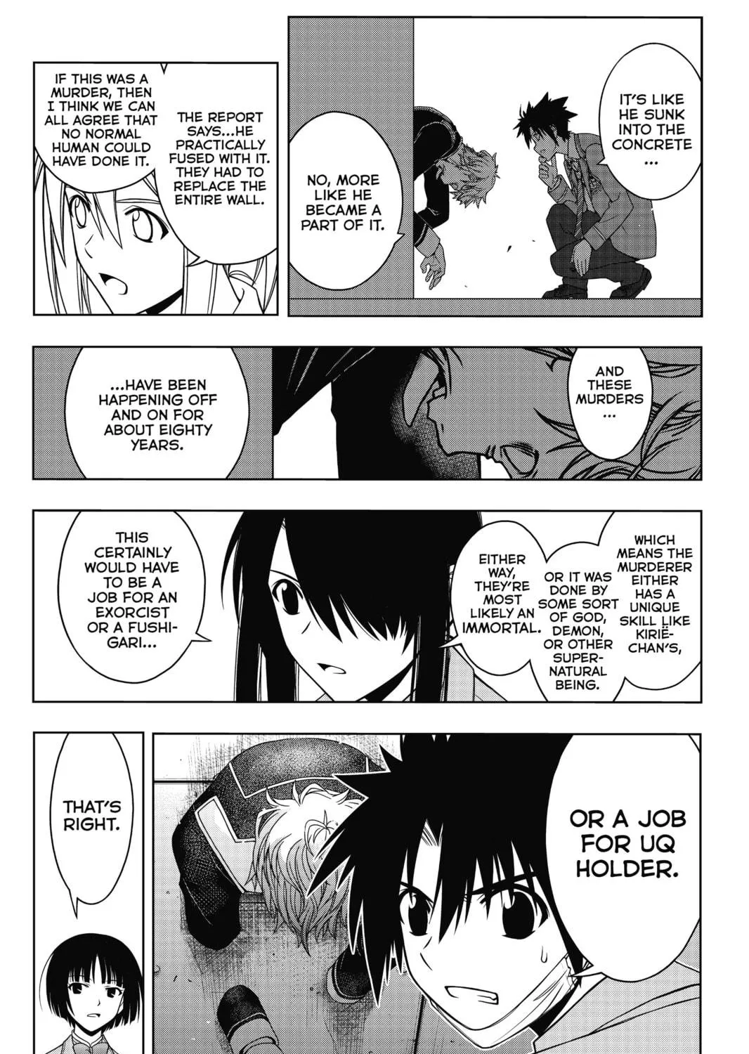 Read UQ HOLDER! chapter 45 image 16 on Lezhin