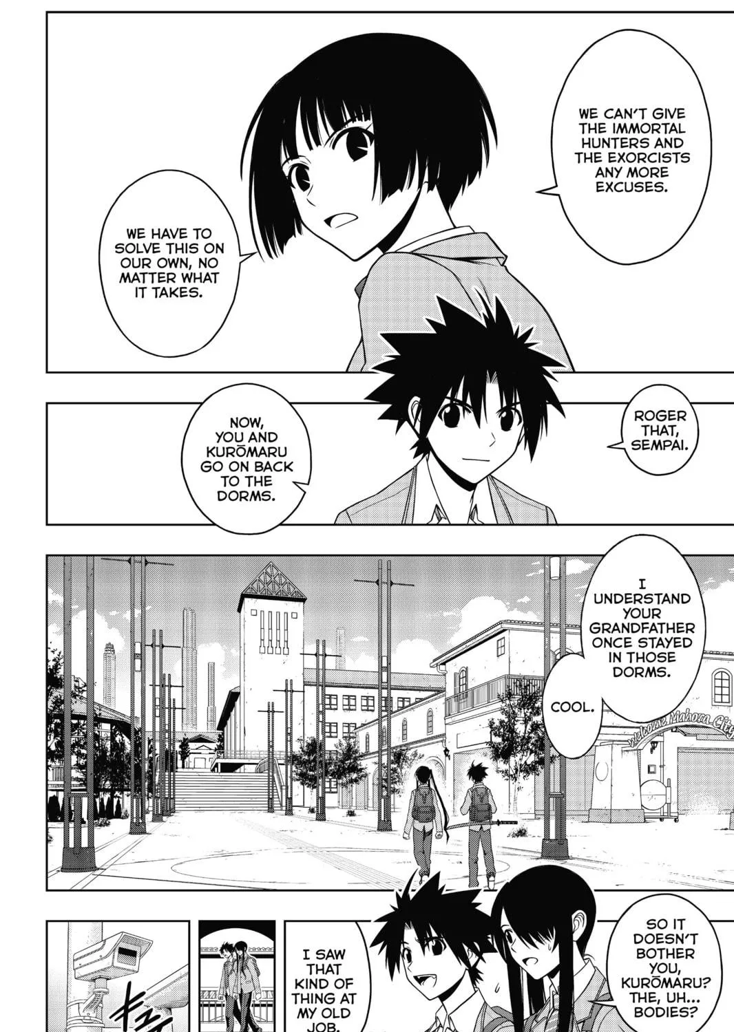 Read UQ HOLDER! chapter 45 image 18 on Lezhin