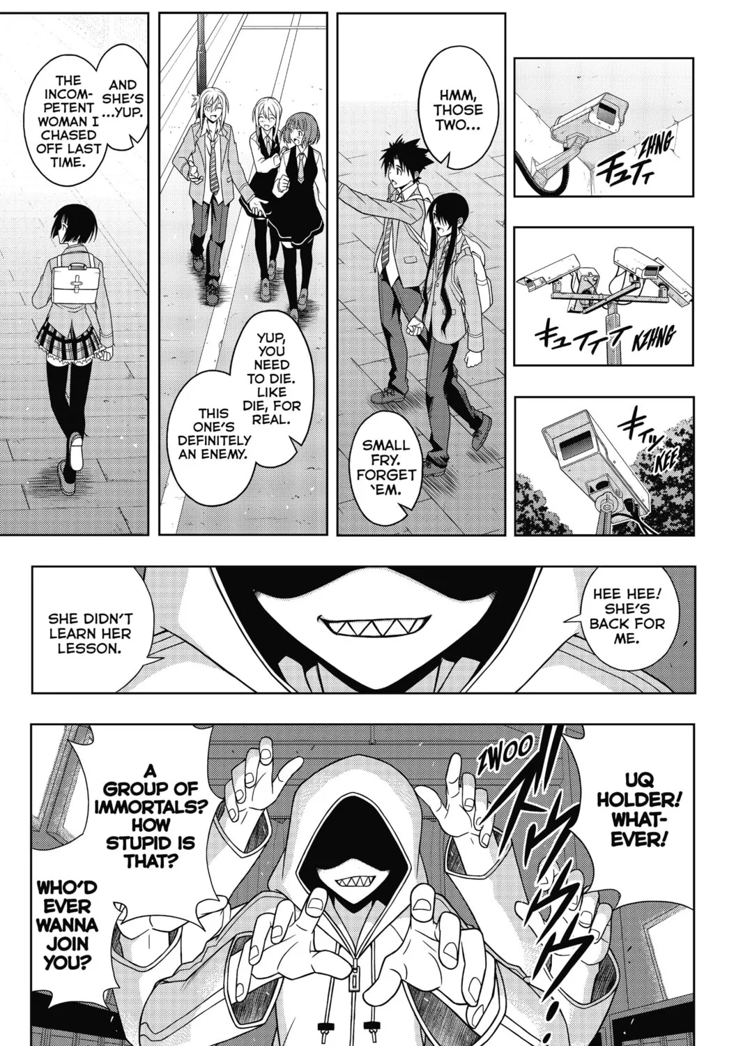 Read UQ HOLDER! chapter 45 image 20 on Lezhin