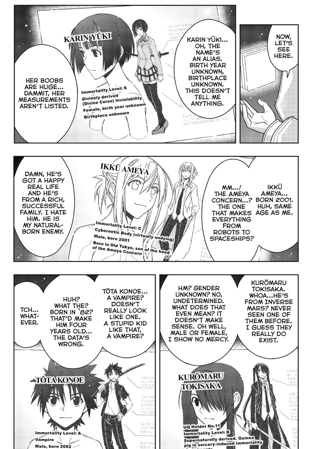 Read UQ HOLDER! chapter 45 image 24 on Lezhin