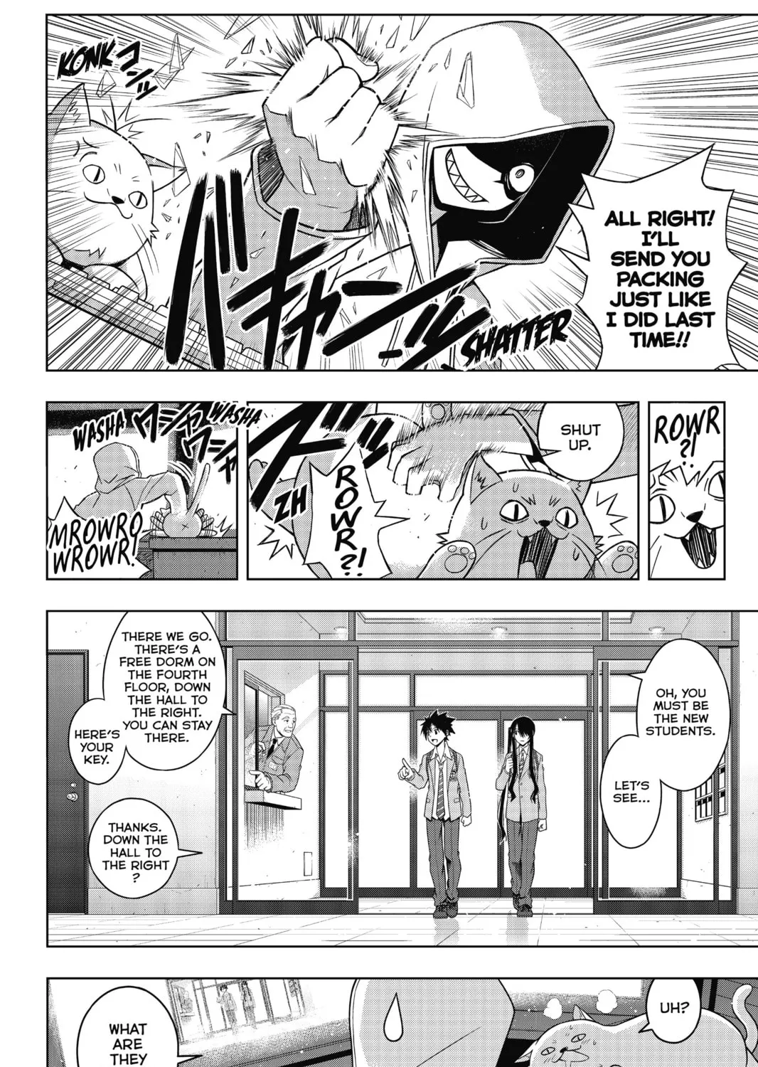 Read UQ HOLDER! chapter 45 image 26 on Lezhin