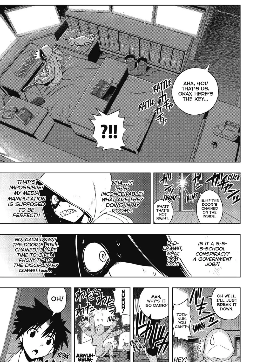 Read UQ HOLDER! chapter 45 image 28 on Lezhin
