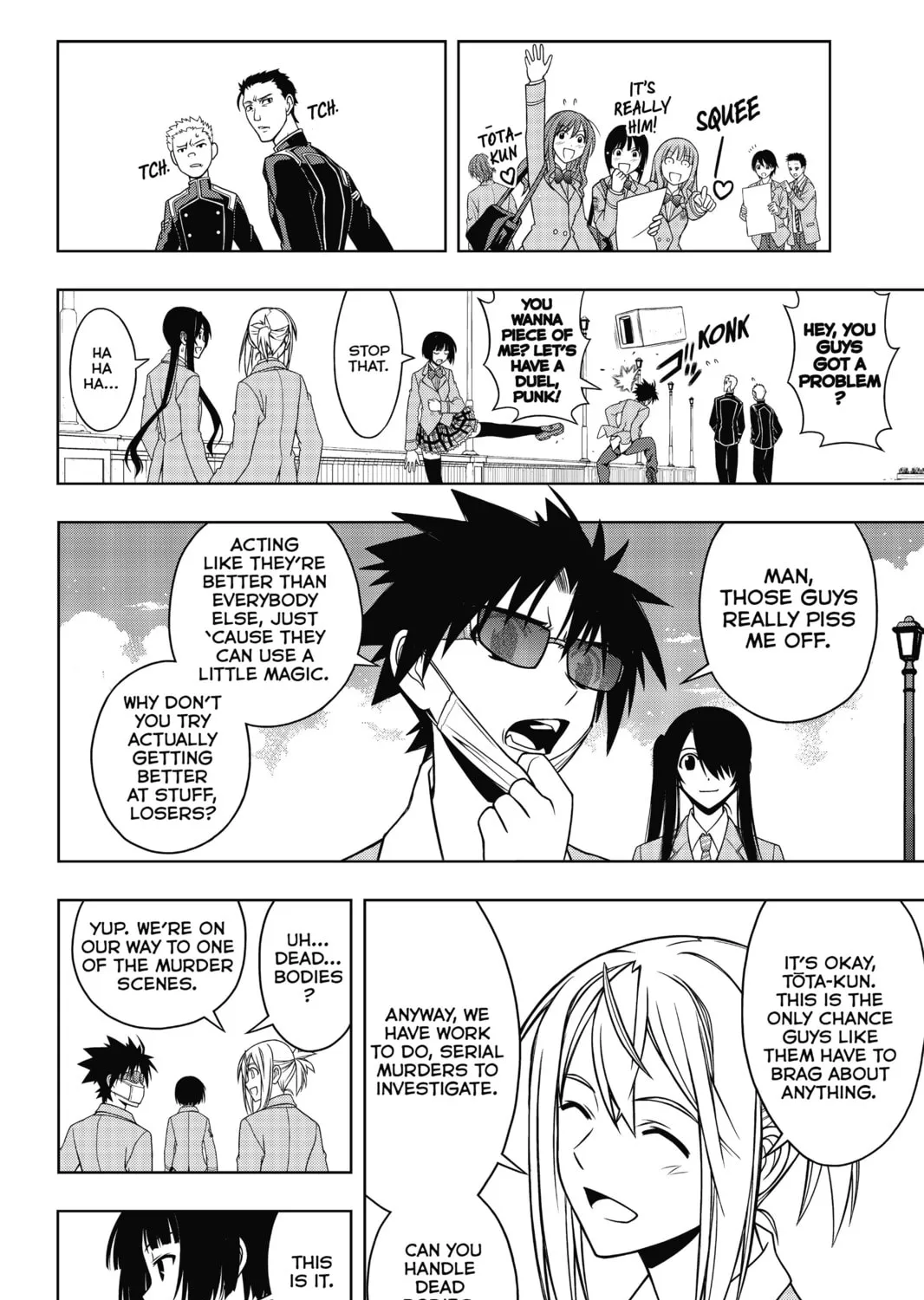 Read UQ HOLDER! chapter 45 image 6 on Lezhin