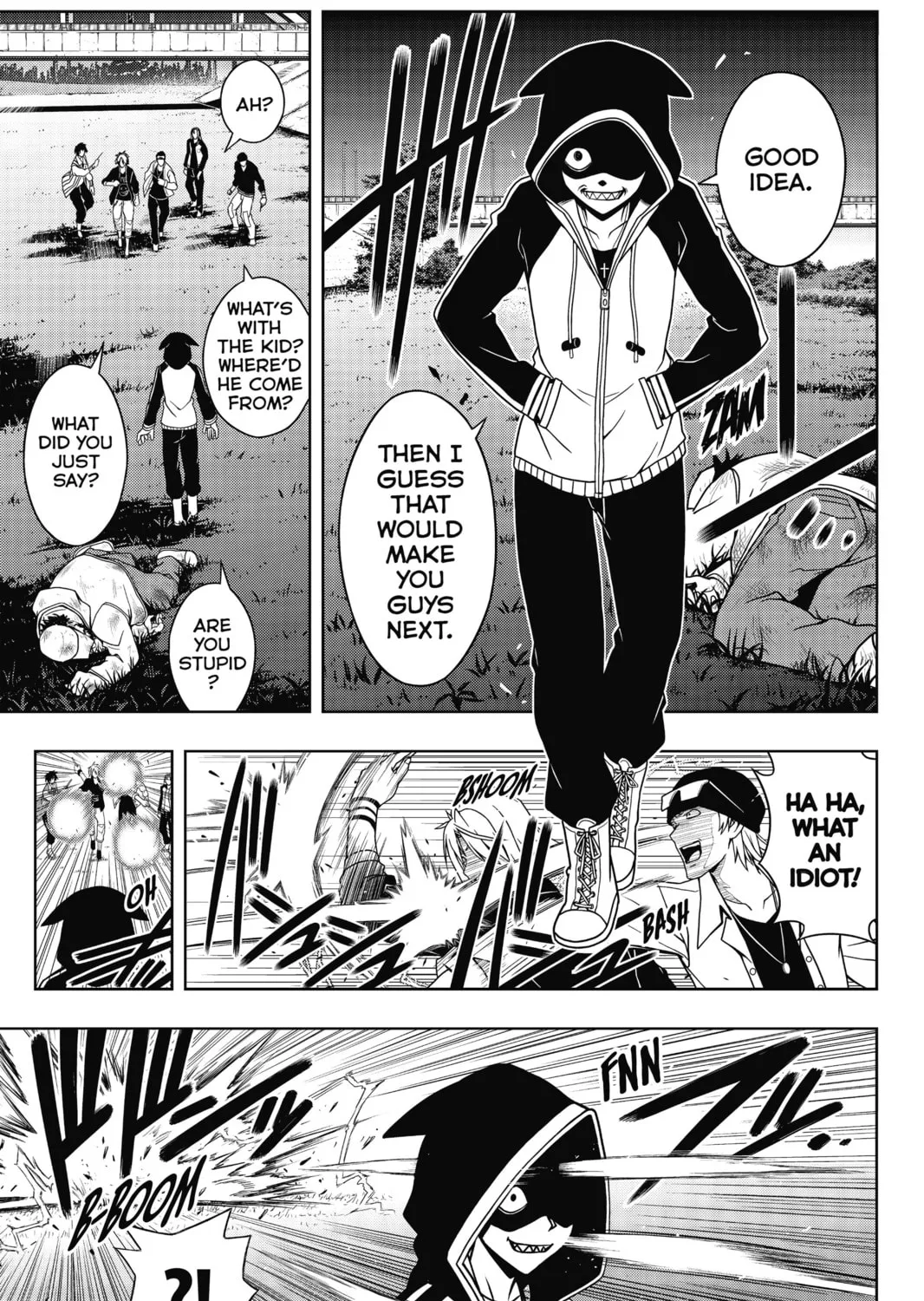 Read UQ HOLDER! chapter 46 image 12 on Lezhin