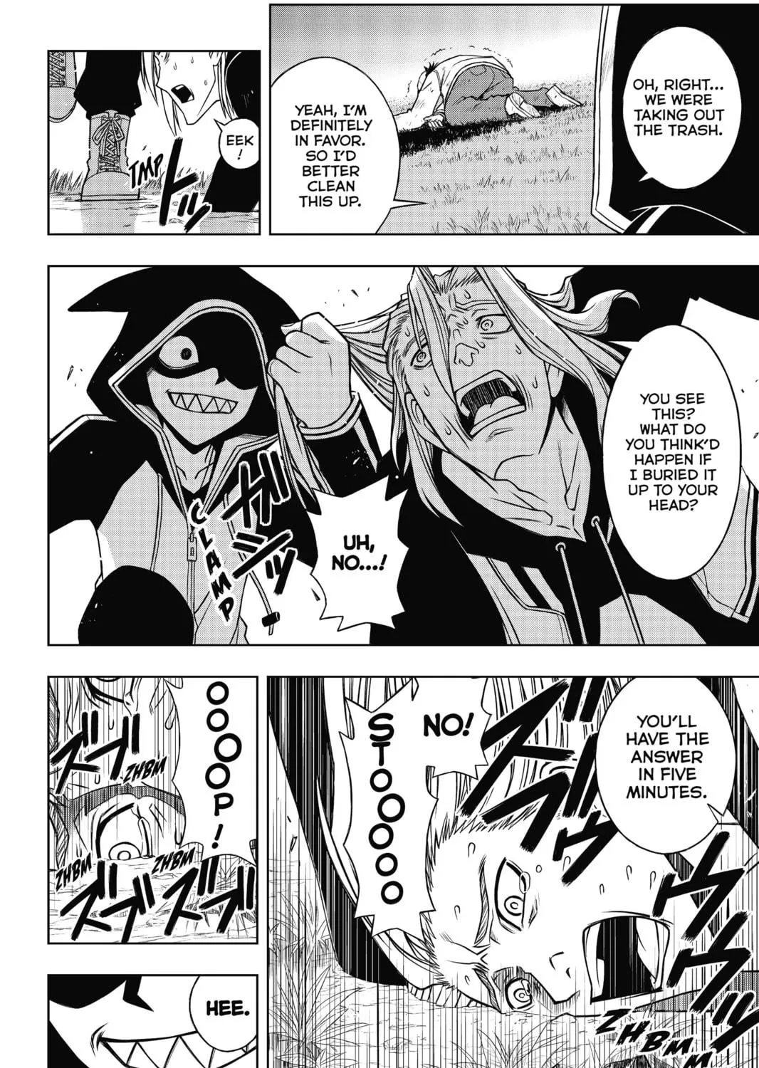 Read UQ HOLDER! chapter 46 image 22 on Lezhin