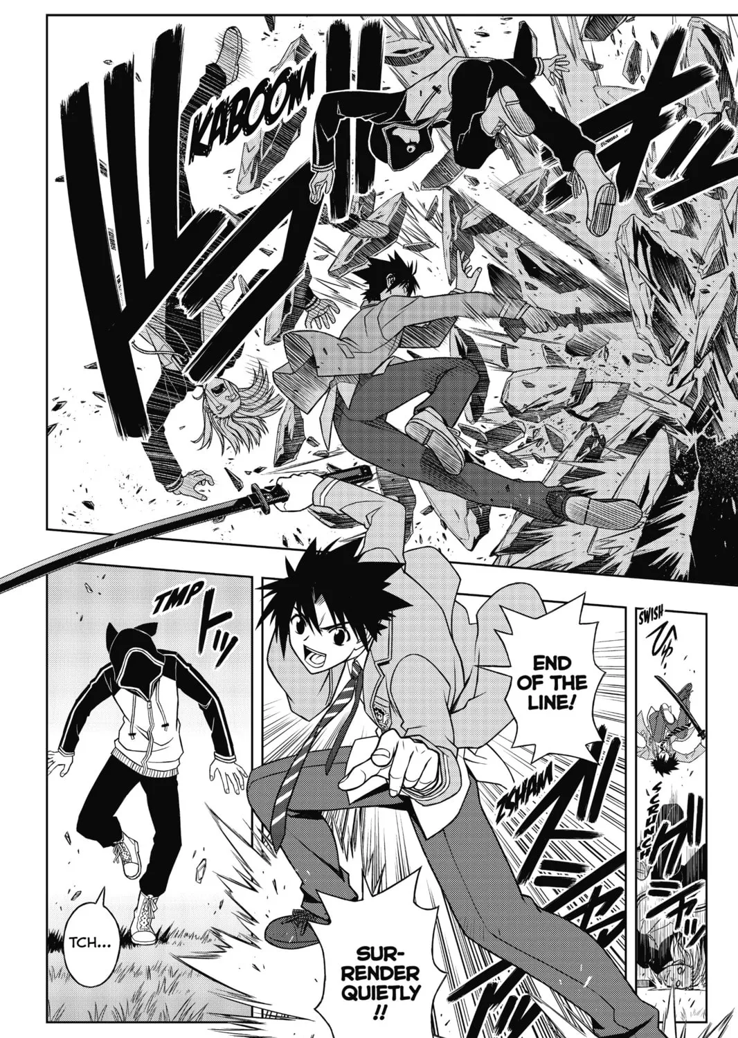 Read UQ HOLDER! chapter 46 image 26 on Lezhin