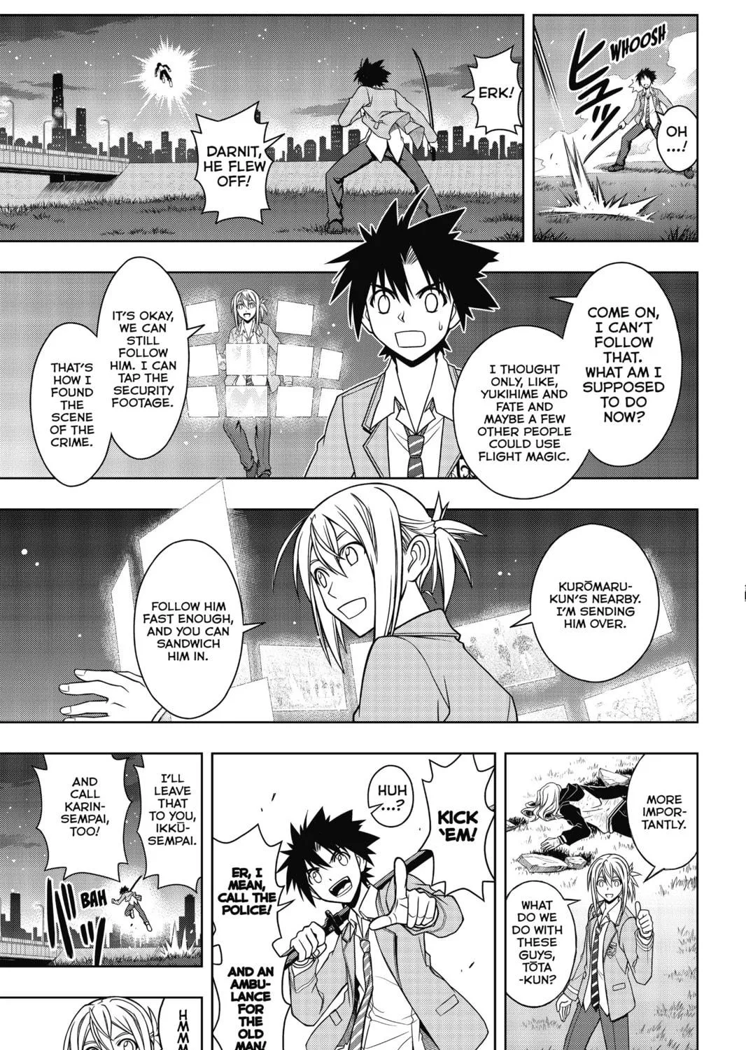 Read UQ HOLDER! chapter 46 image 28 on Lezhin