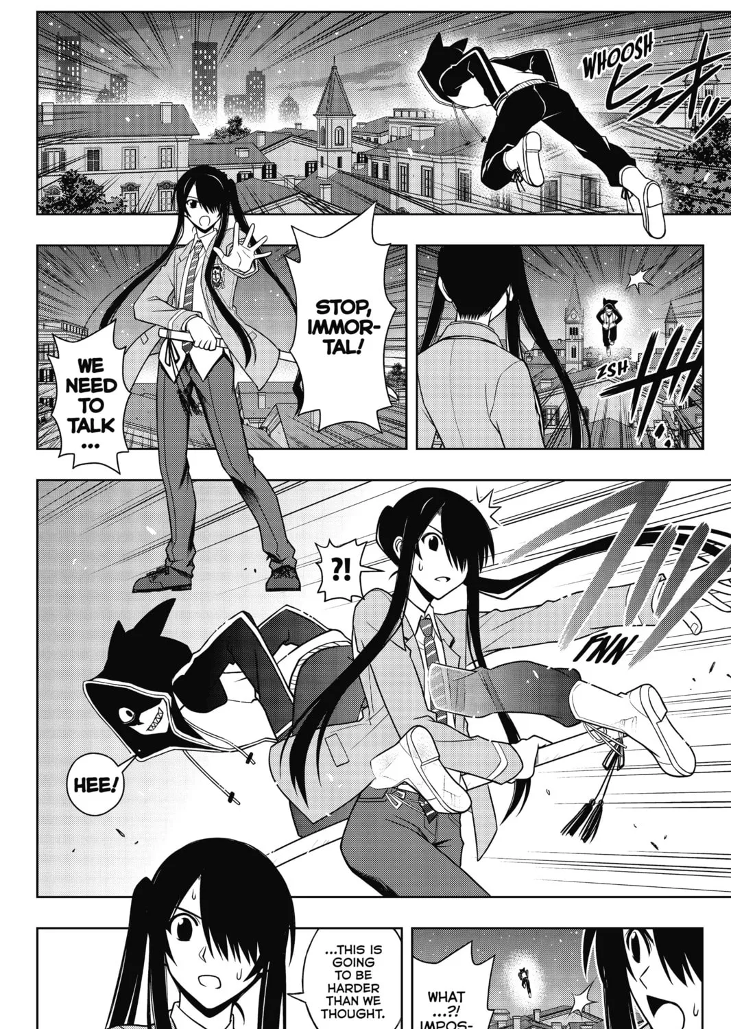 Read UQ HOLDER! chapter 46 image 30 on Lezhin