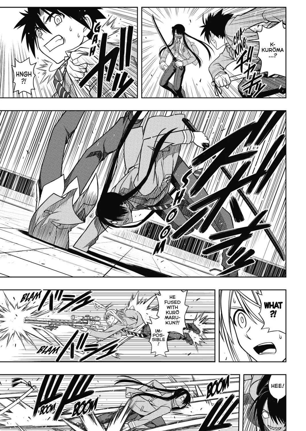 Read UQ HOLDER! chapter 47 image 16 on Lezhin