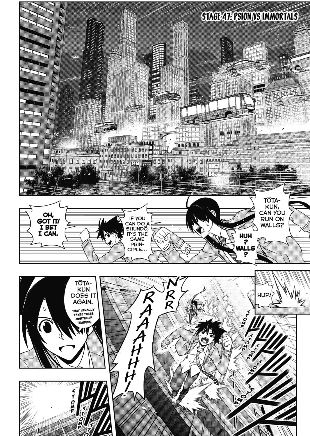 Read UQ HOLDER! chapter 47 image 2 on Lezhin