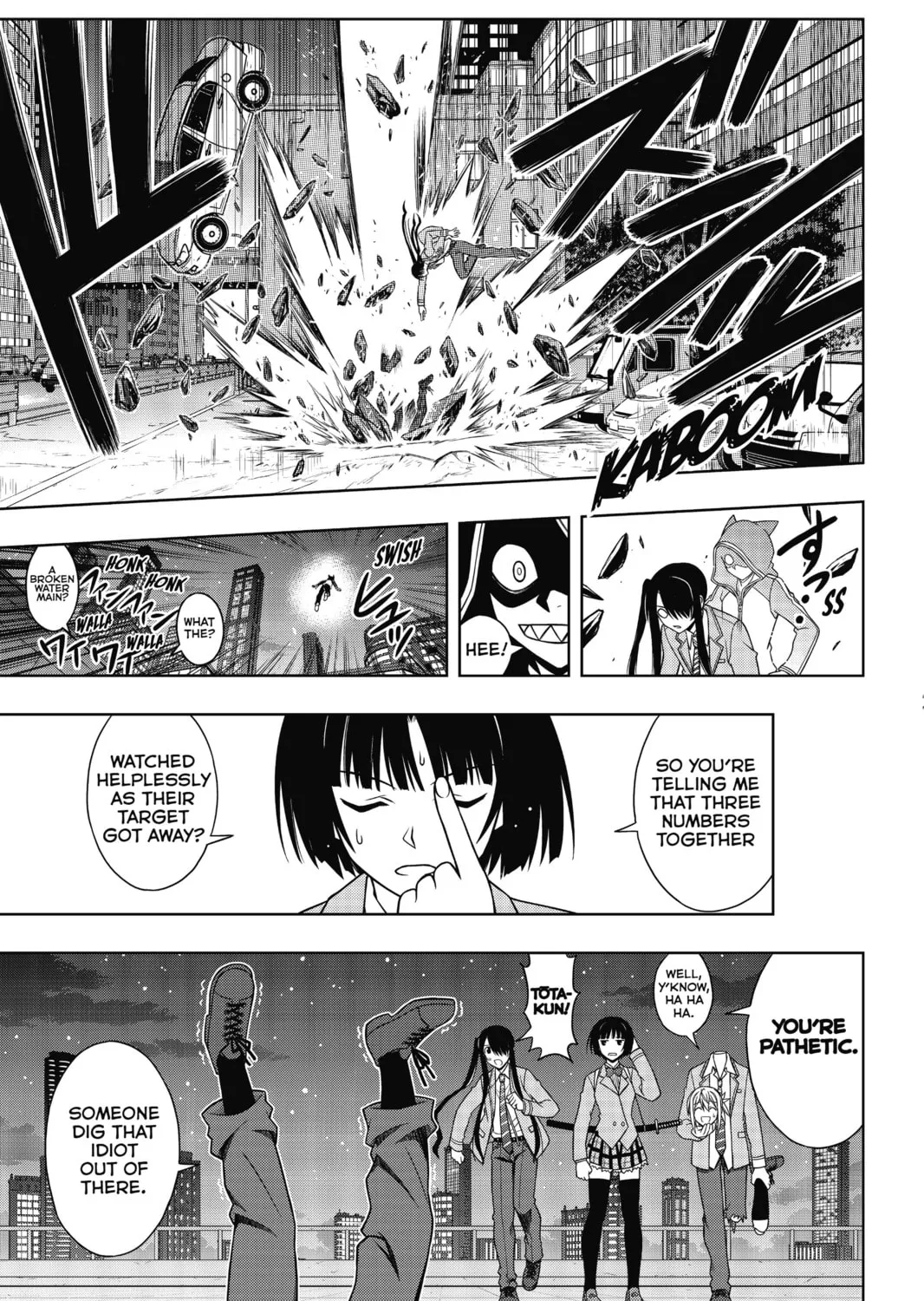 Read UQ HOLDER! chapter 47 image 20 on Lezhin