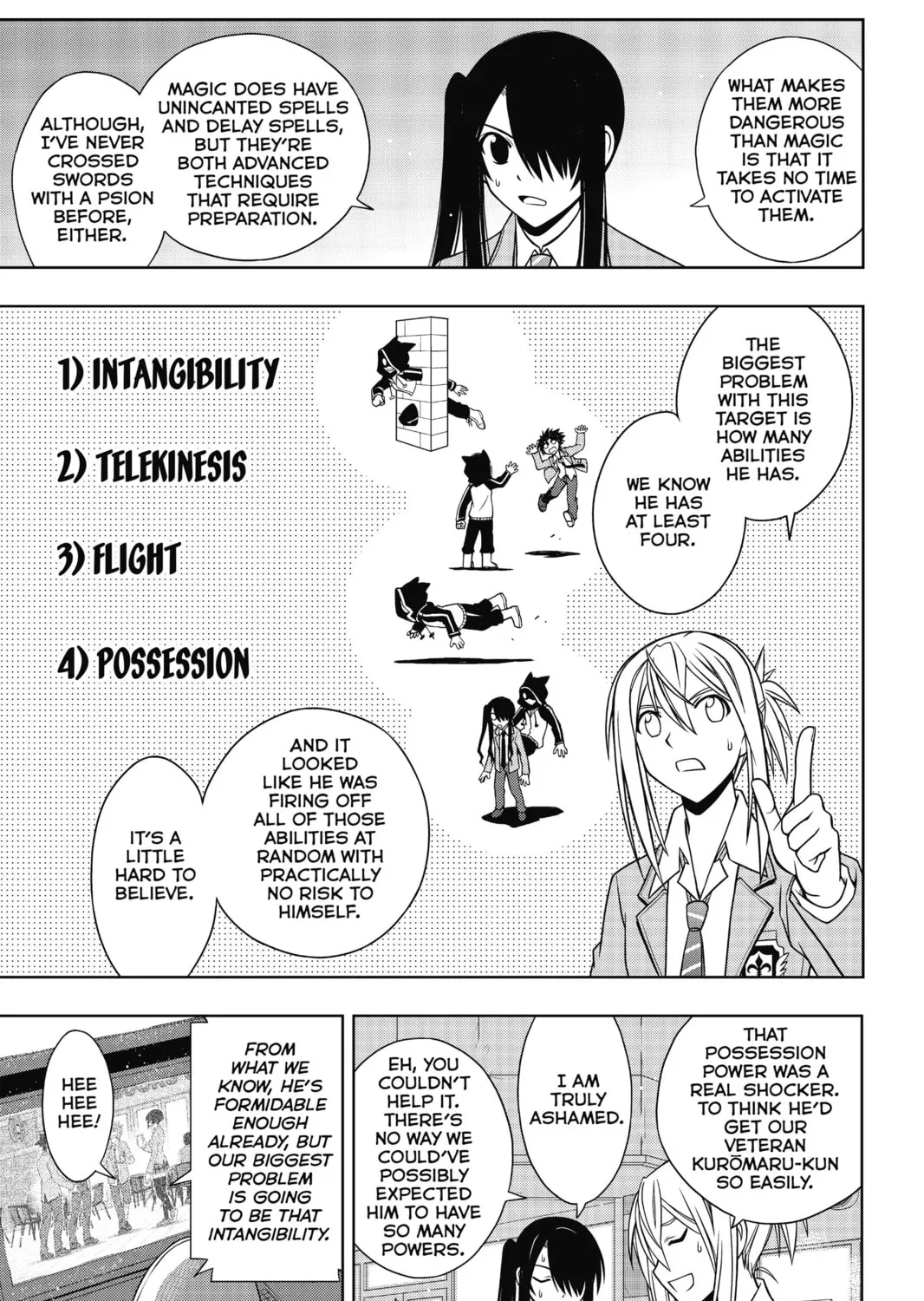 Read UQ HOLDER! chapter 47 image 24 on Lezhin