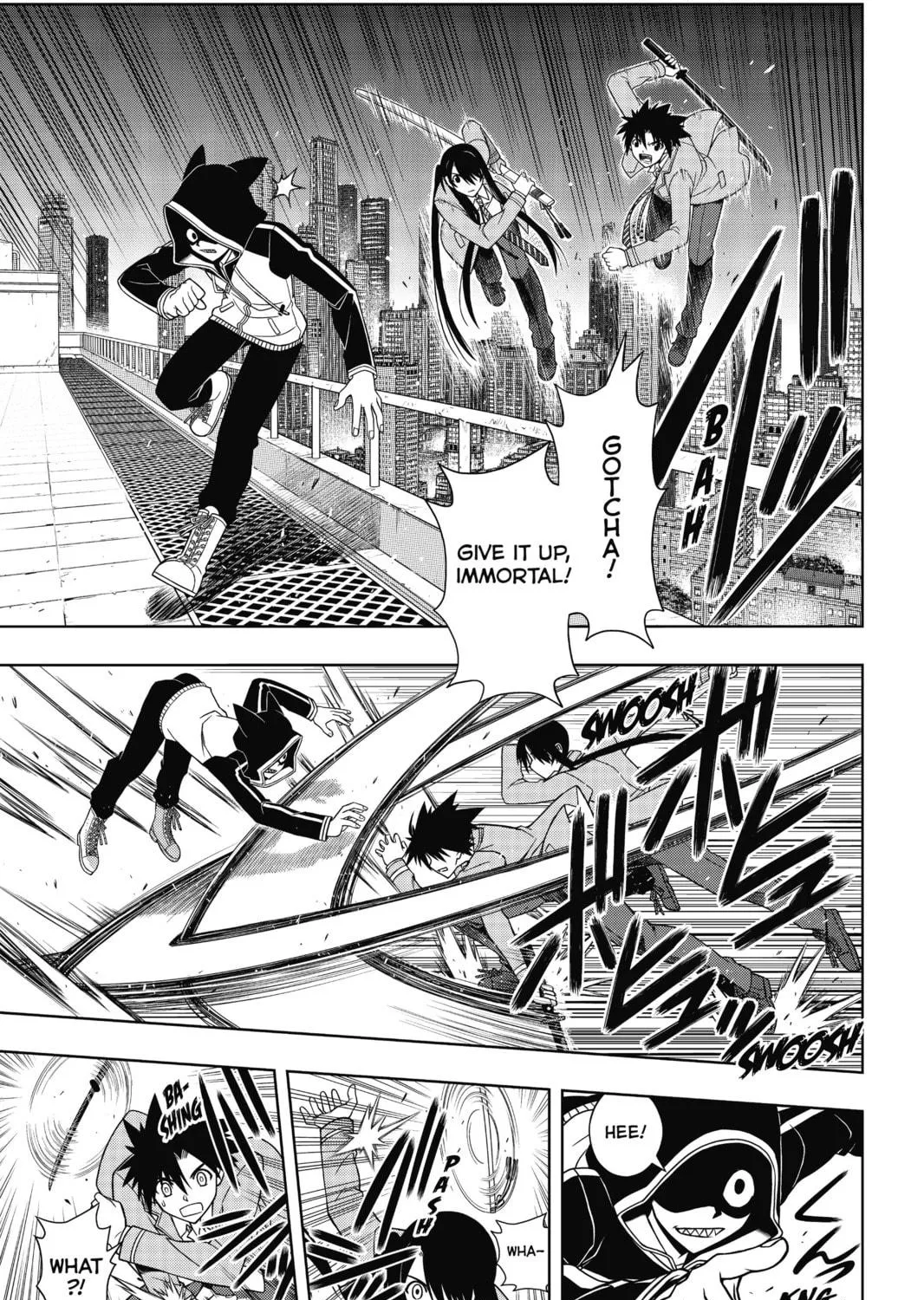 Read UQ HOLDER! chapter 47 image 4 on Lezhin