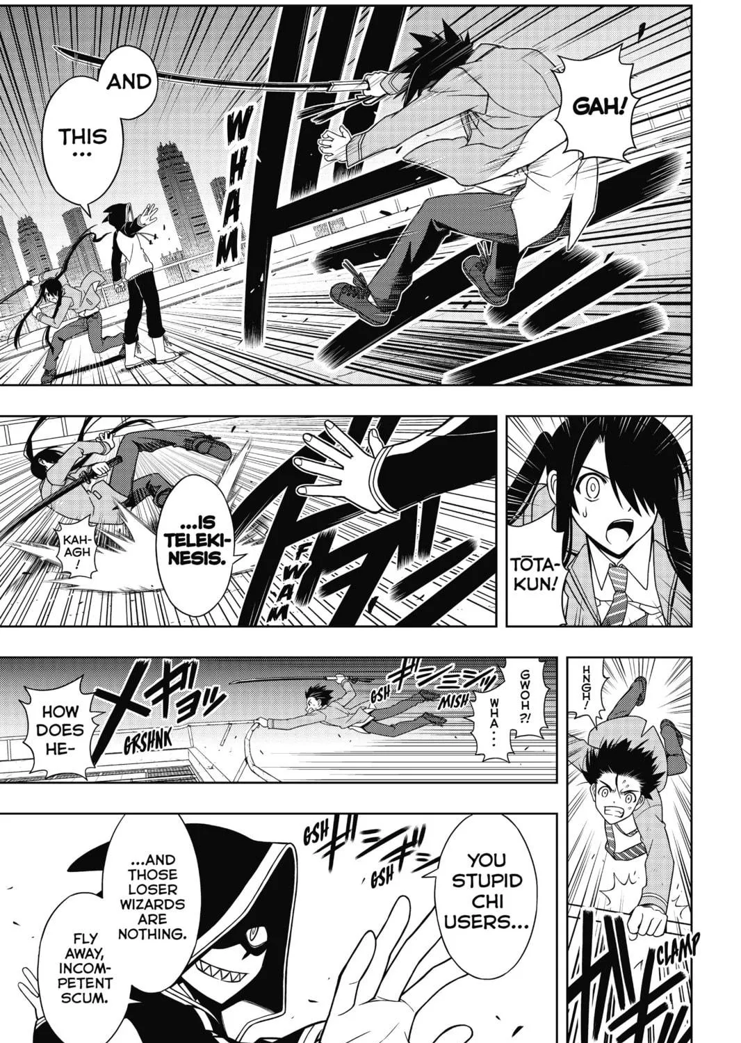 Read UQ HOLDER! chapter 47 image 8 on Lezhin