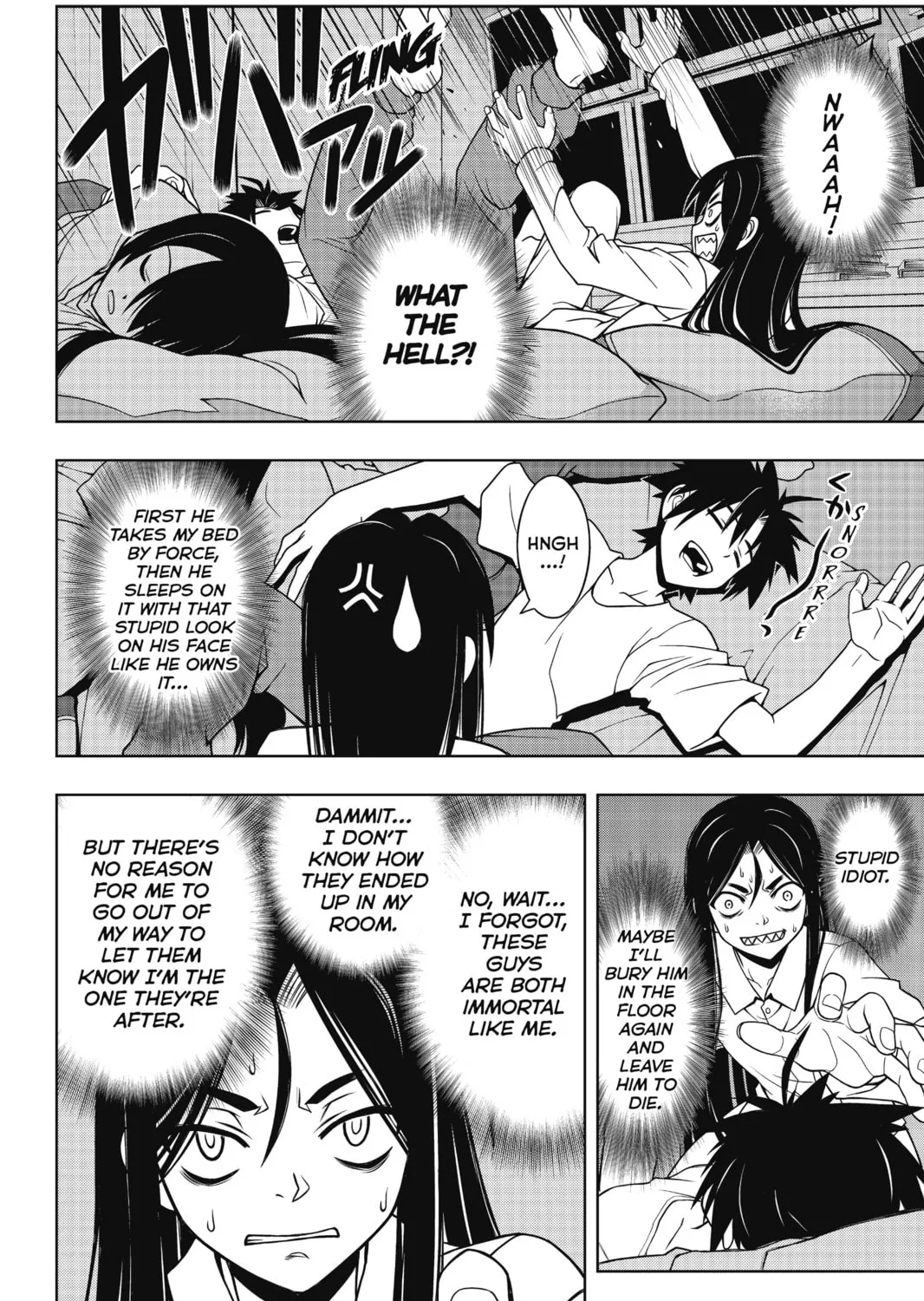 Read UQ HOLDER! chapter 48 image 2 on Lezhin