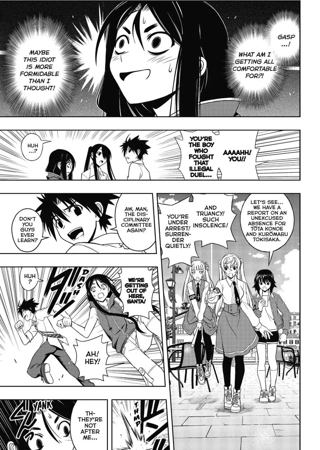 Read UQ HOLDER! chapter 48 image 20 on Lezhin