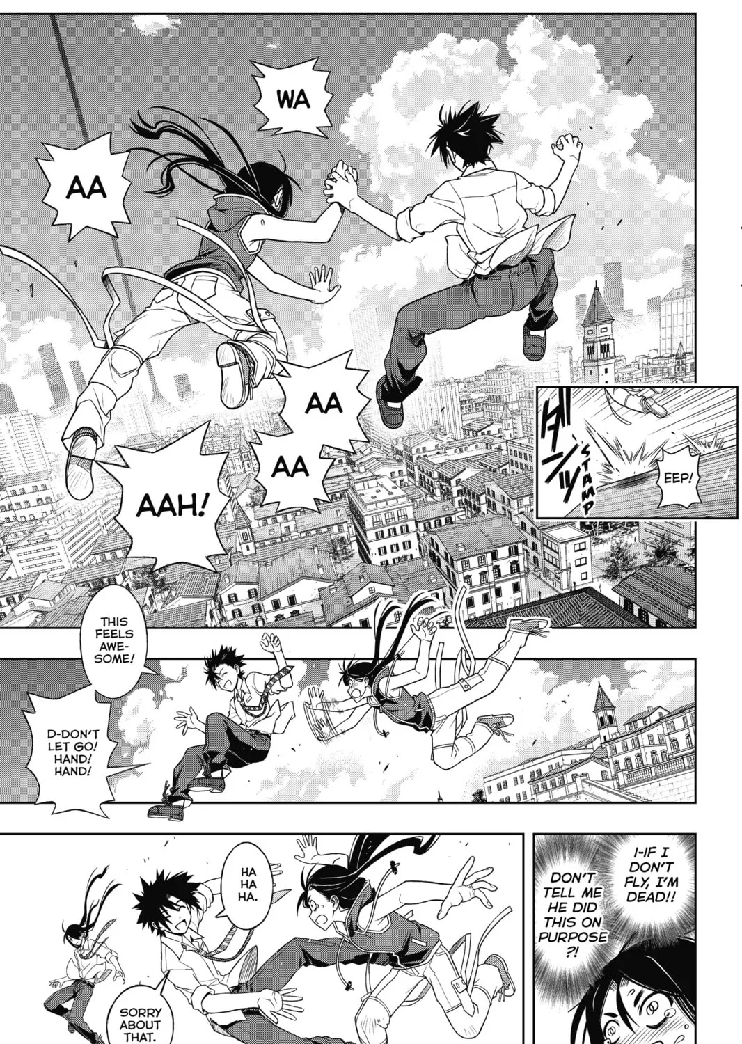 Read UQ HOLDER! chapter 48 image 24 on Lezhin