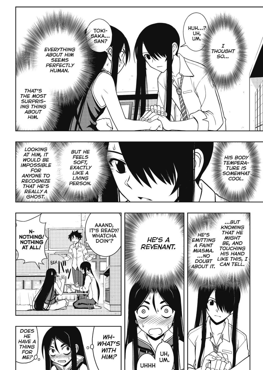 Read UQ HOLDER! chapter 49 image 12 on Lezhin
