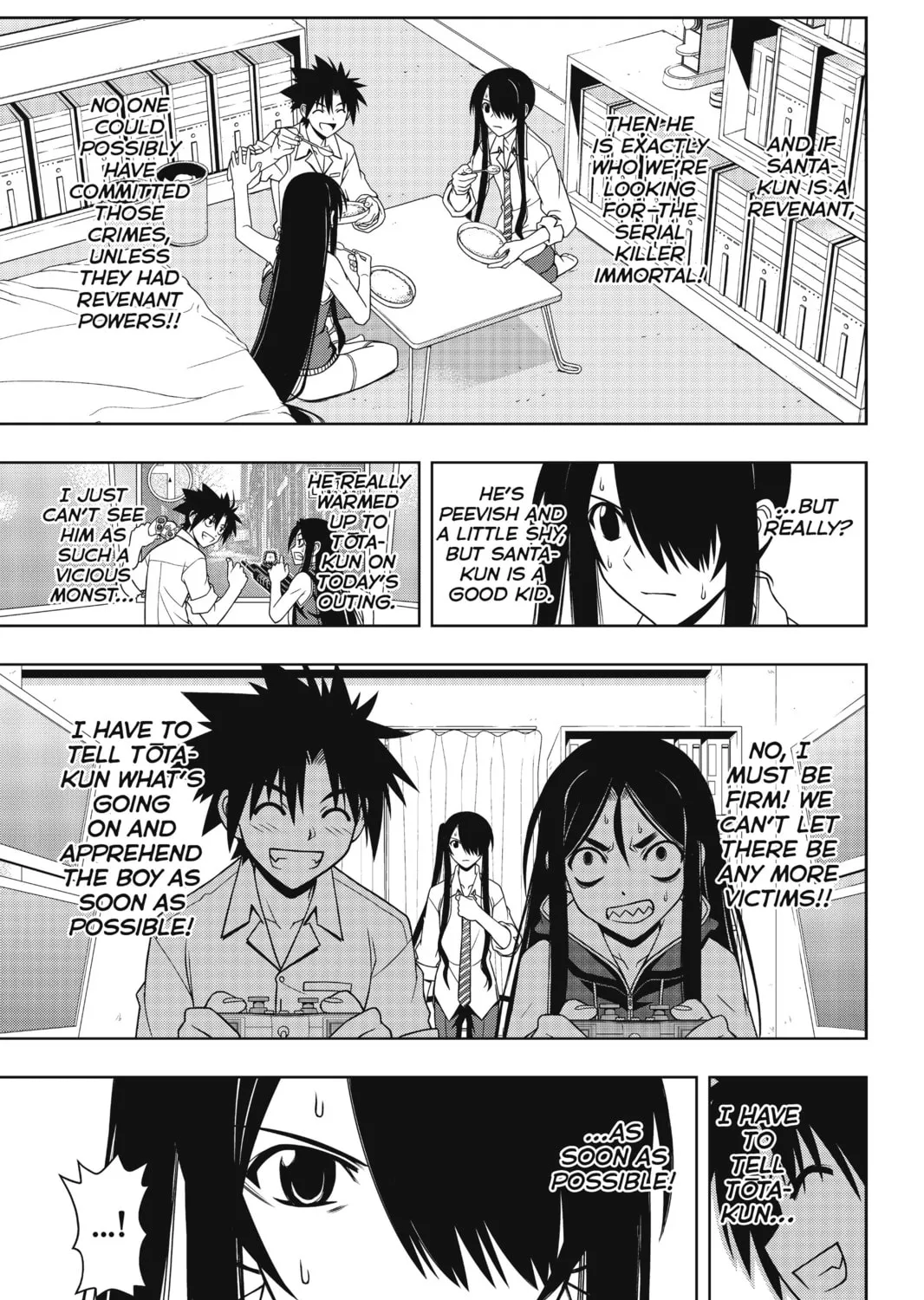 Read UQ HOLDER! chapter 49 image 14 on Lezhin