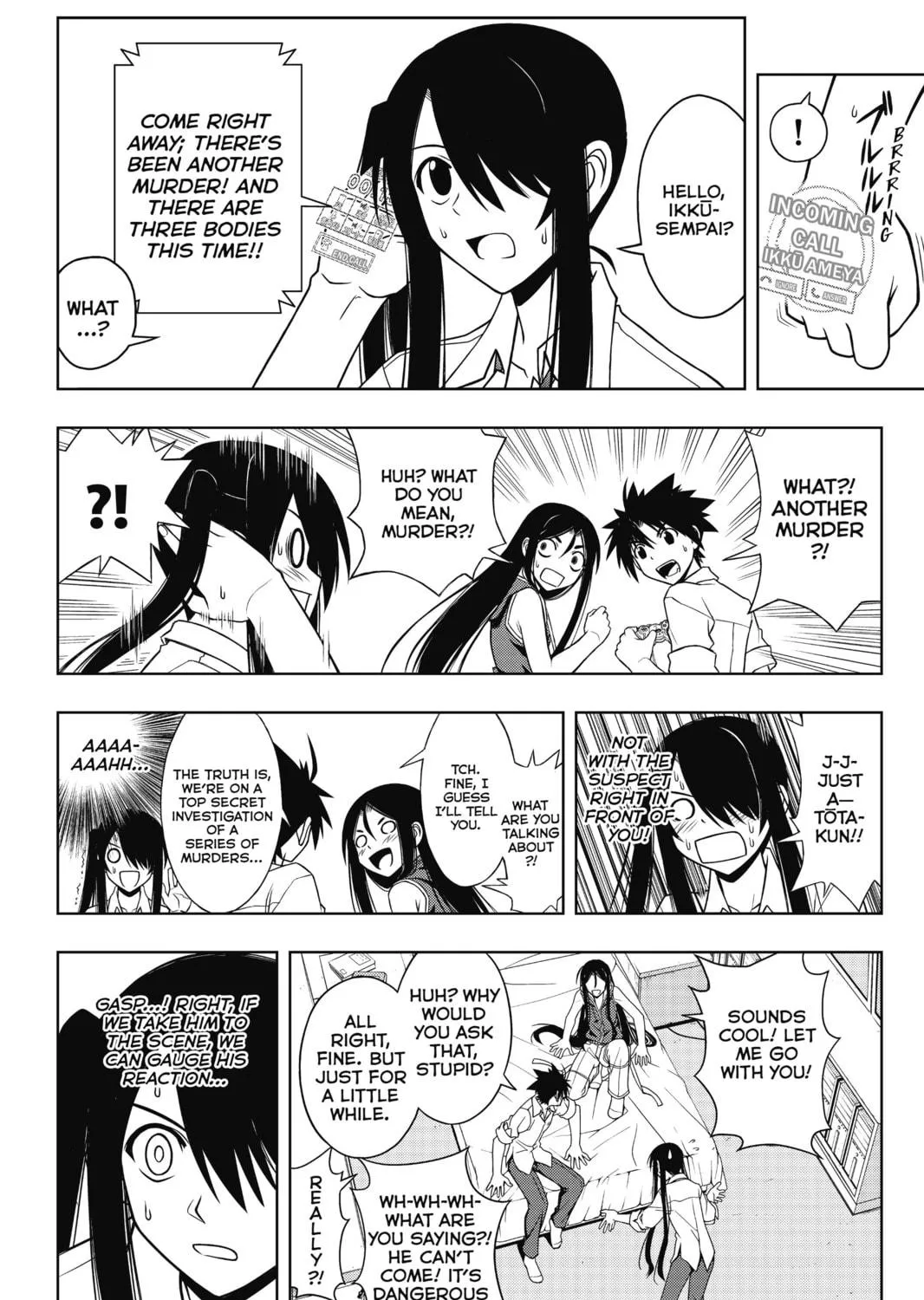 Read UQ HOLDER! chapter 49 image 16 on Lezhin