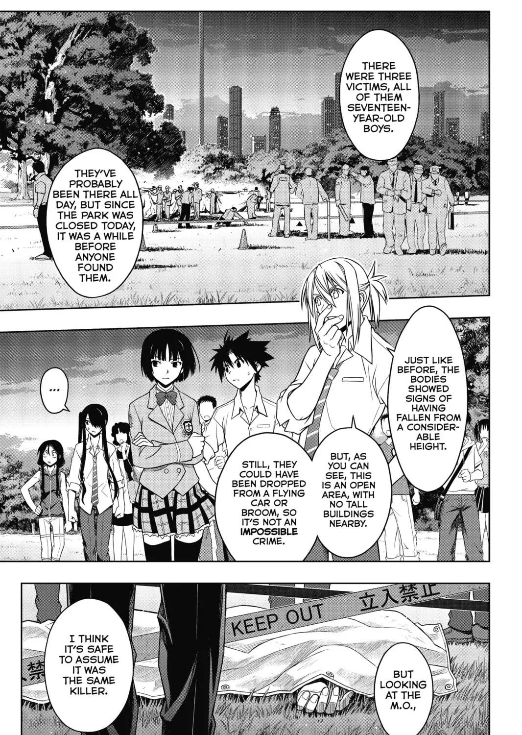 Read UQ HOLDER! chapter 49 image 18 on Lezhin