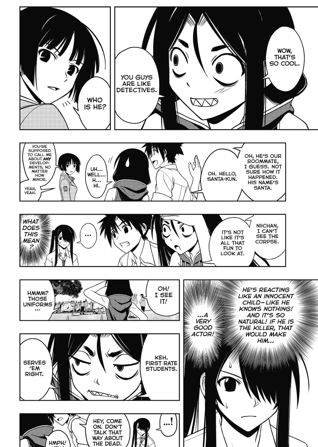 Read UQ HOLDER! chapter 49 image 20 on Lezhin