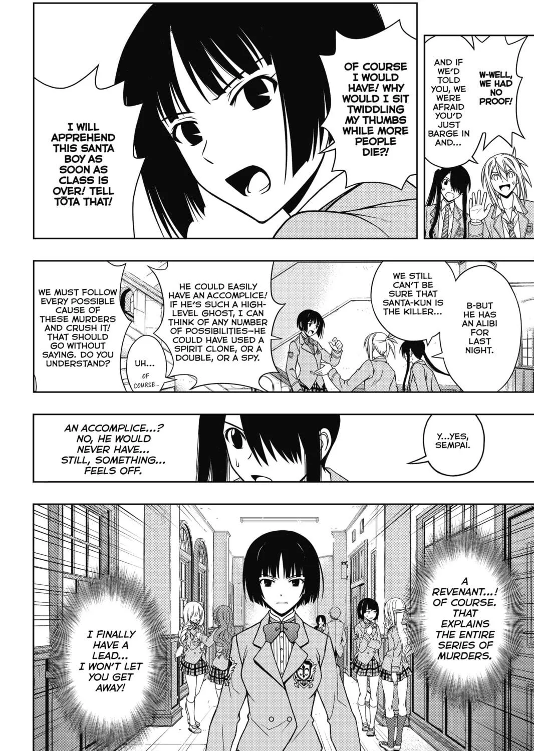 Read UQ HOLDER! chapter 49 image 28 on Lezhin