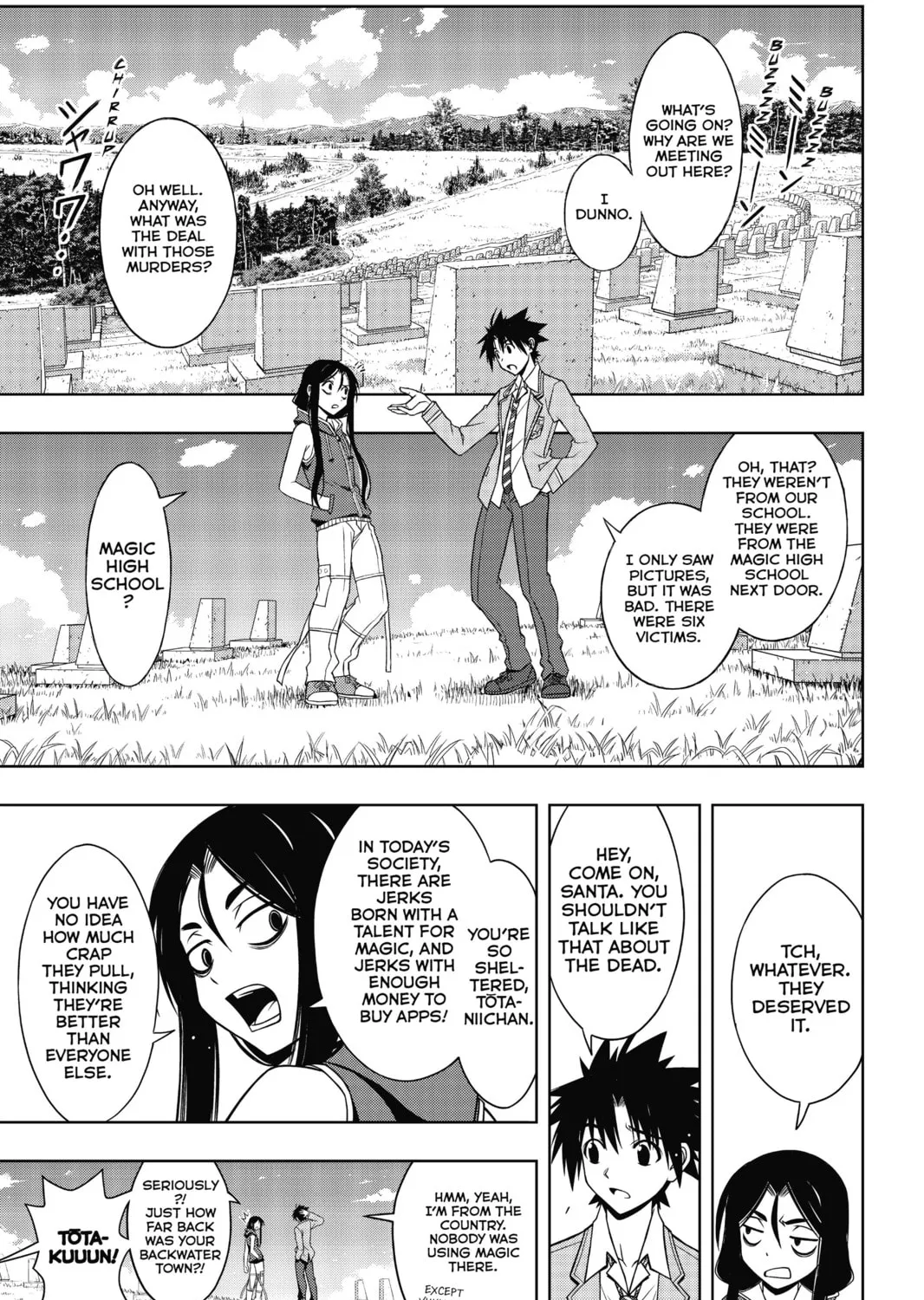 Read UQ HOLDER! chapter 50 image 20 on Lezhin