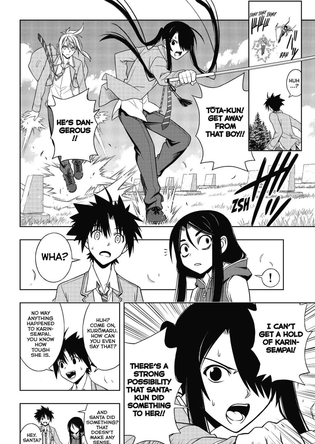 Read UQ HOLDER! chapter 50 image 22 on Lezhin